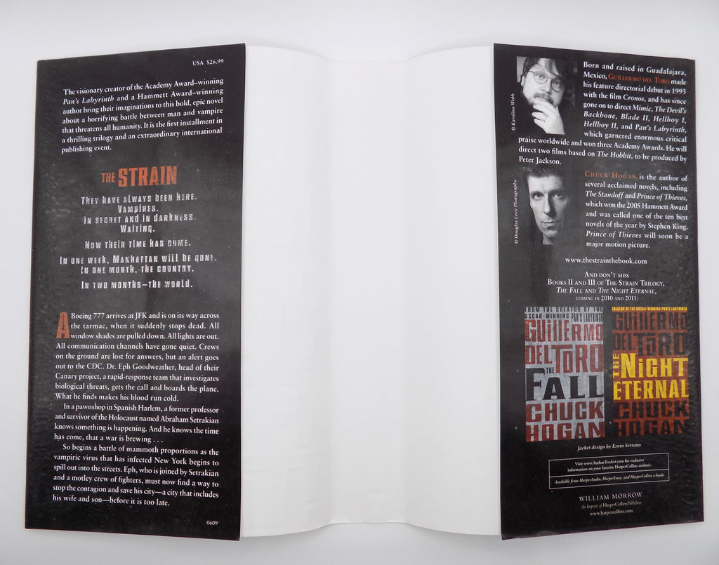 The Strain by Guillermo Del Toro & Chuck Hogan [1st Ed.] · William Morrow, 2009