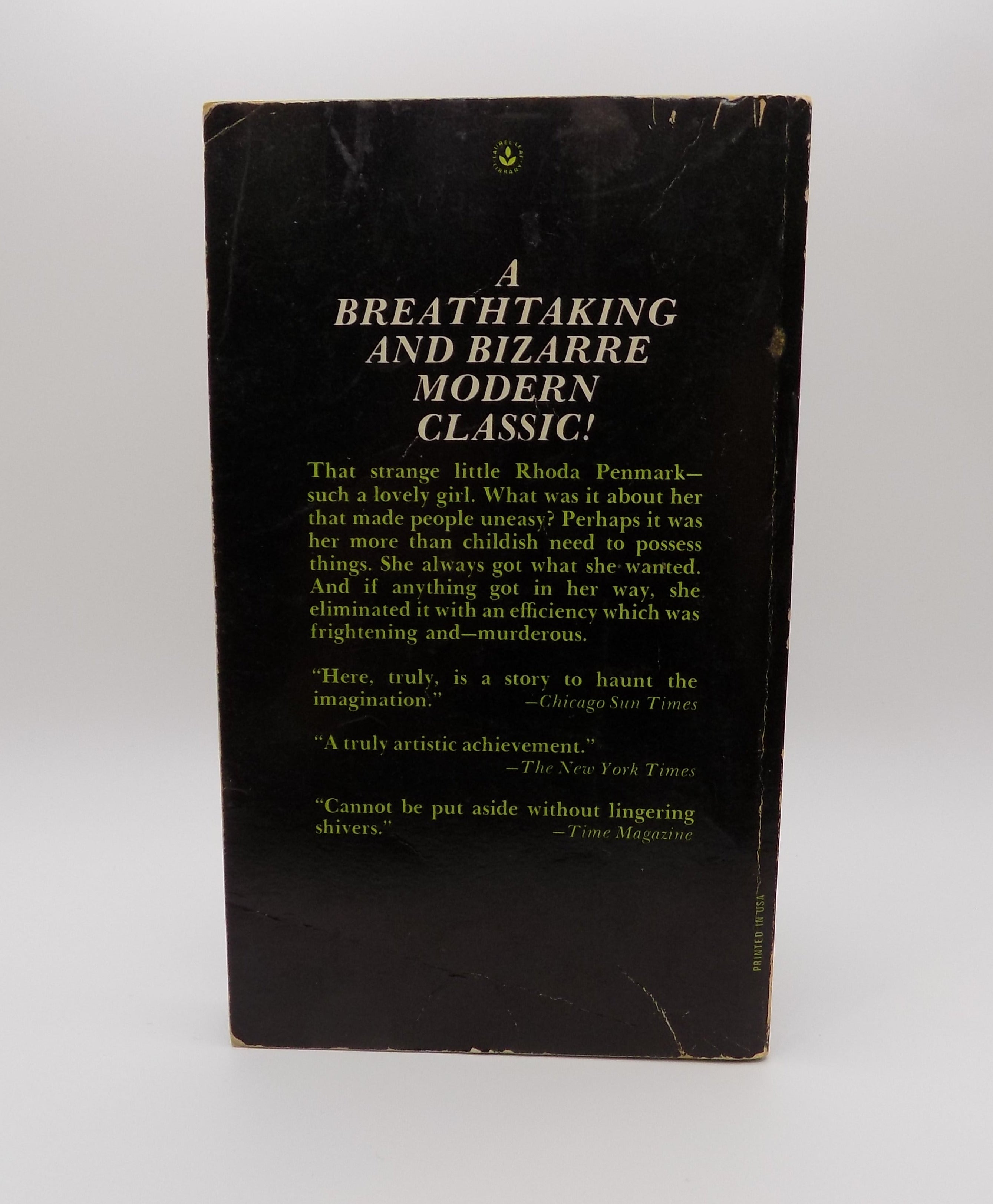 The Bad Seed by William March | Sixth Printing, 1973, Paperback