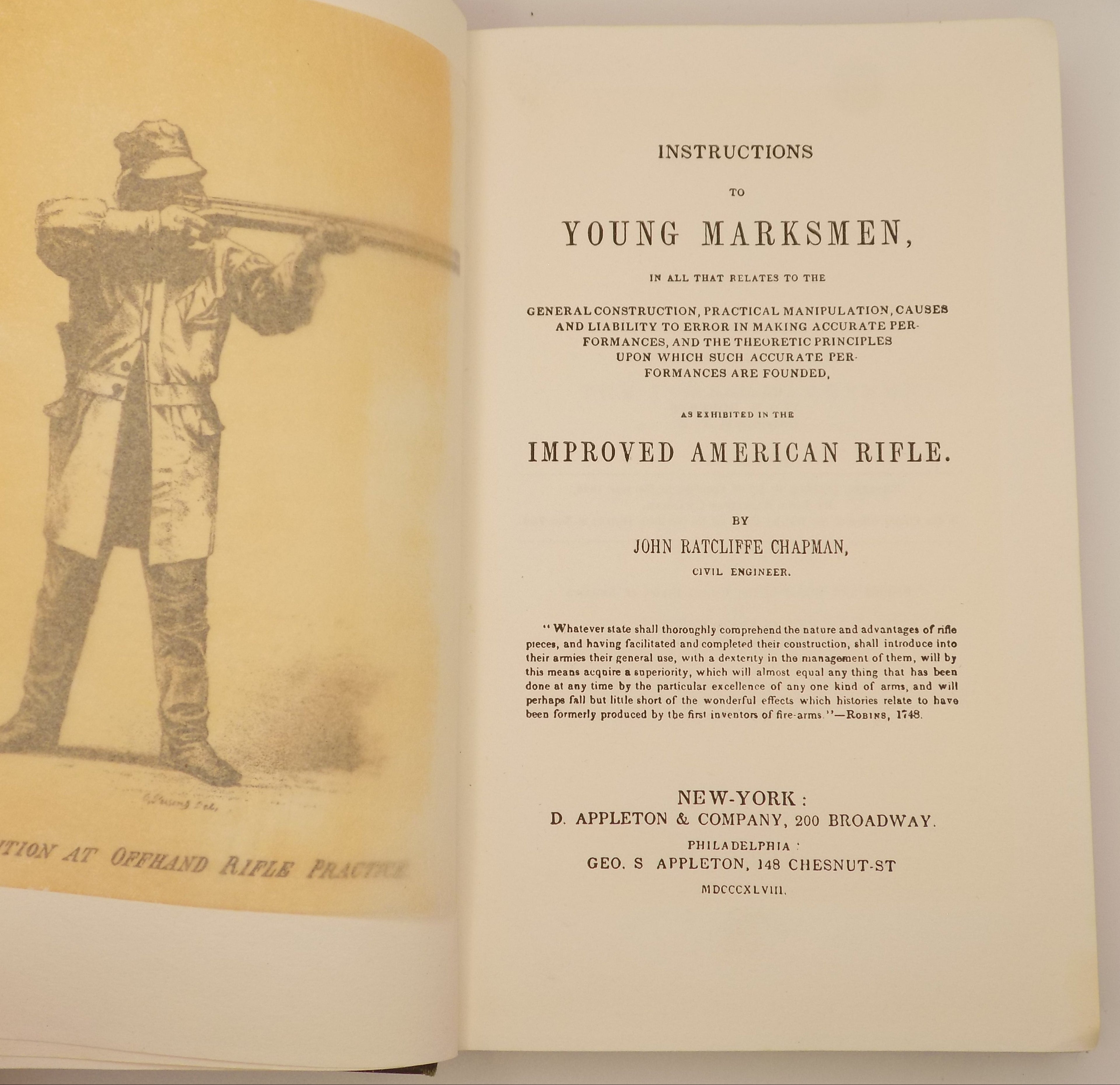Improved American Rifle by John Ratcliffe Chapman | Ned Roberts 1941 Edition