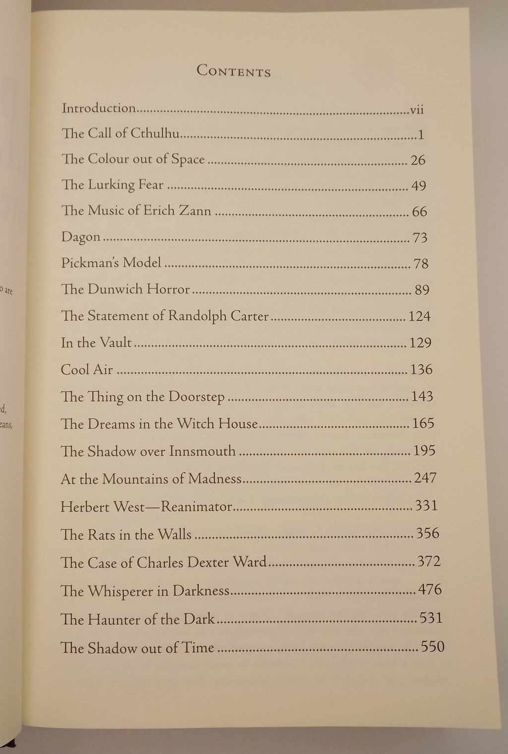 Great Tales of Horror by H.P. Lovecraft | Fall River Press 2012