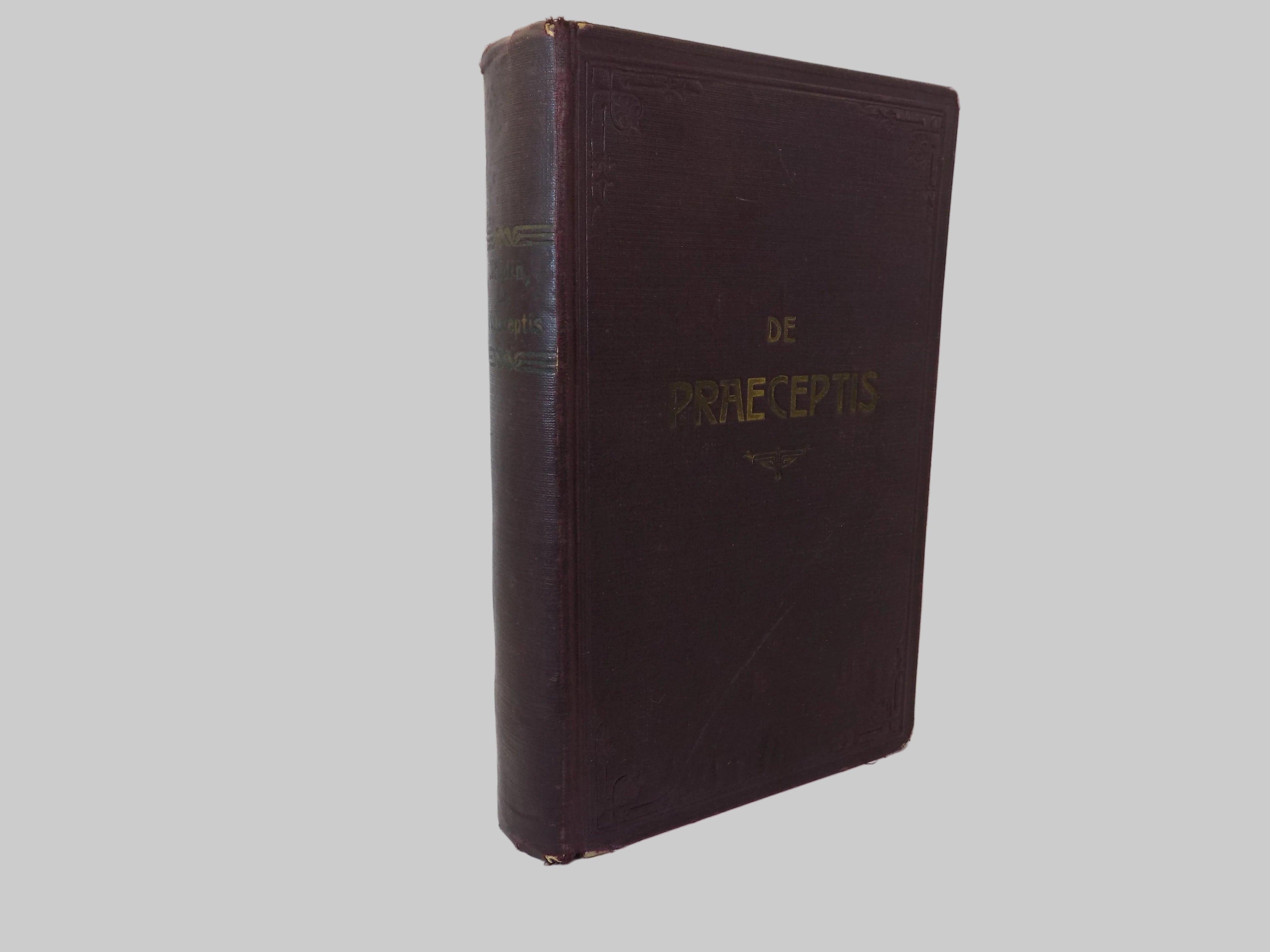 De Praeceptis (On the Precepts) by Hieronymus Noldin, S.J. | Latin Text, 1926