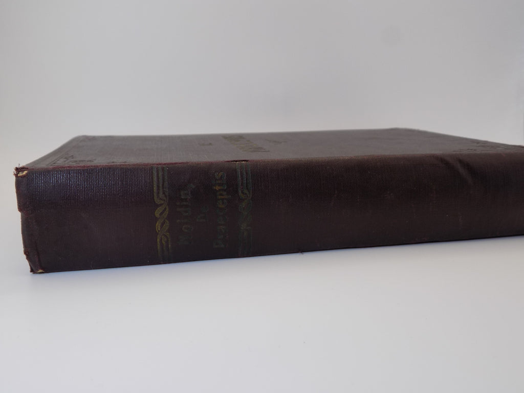 De Praeceptis (On the Precepts) by Hieronymus Noldin, S.J. | Latin Text, 1926