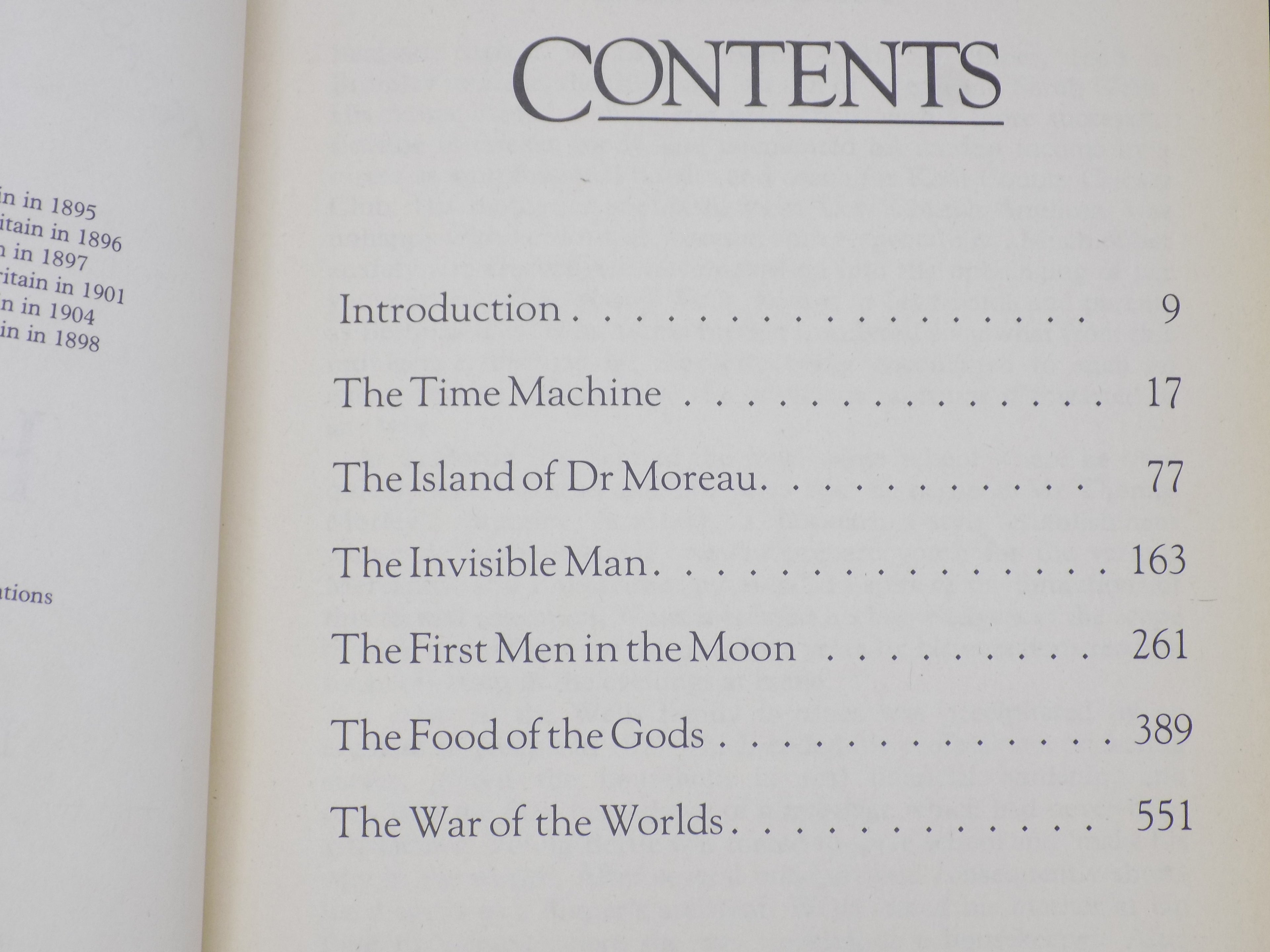 H.G. Wells Complete & Unabridged | Octopus Books 1982