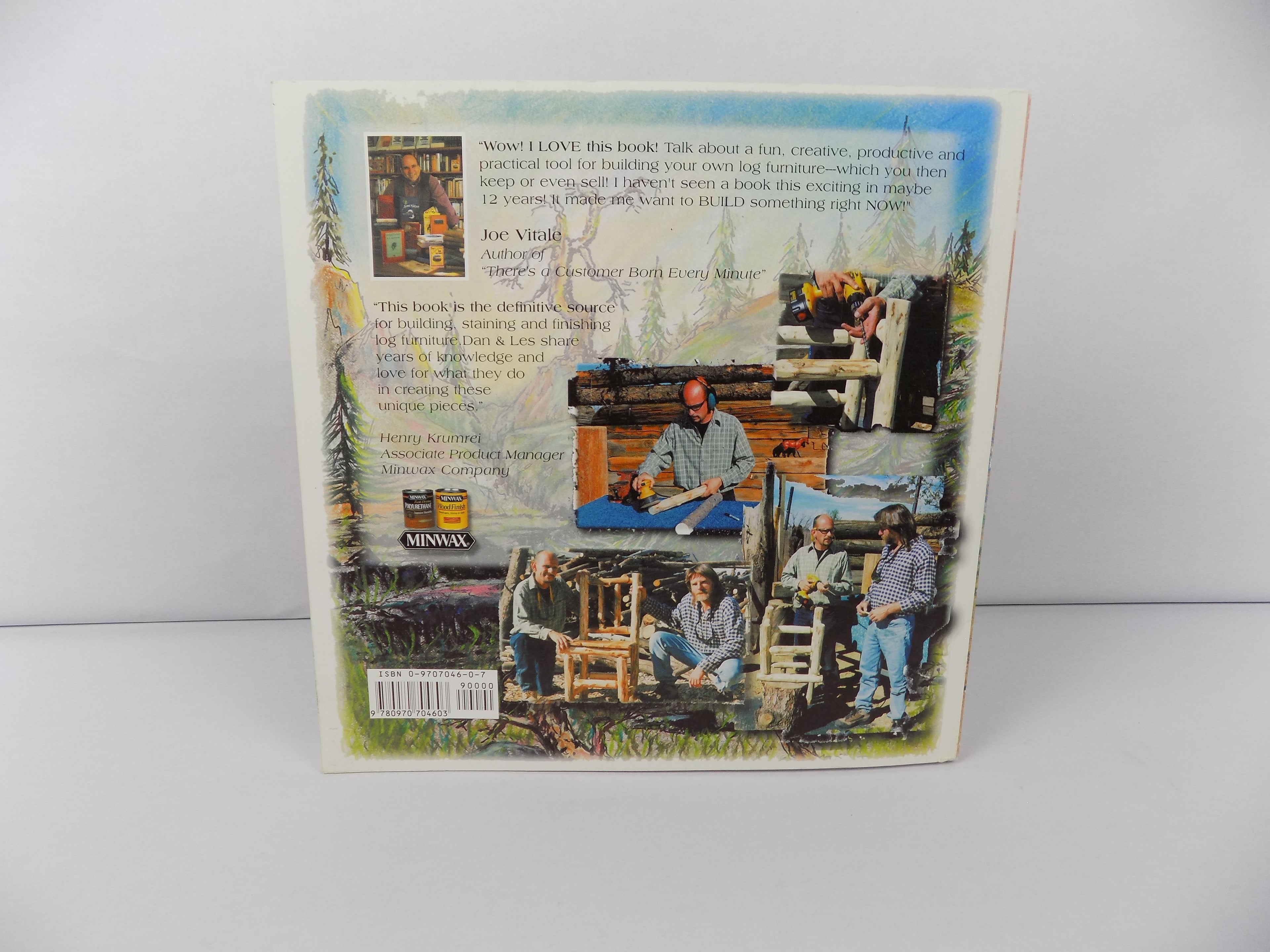 Build Your Own Log Furniture by Les Smith & Dan Swesey | First Printing 2001