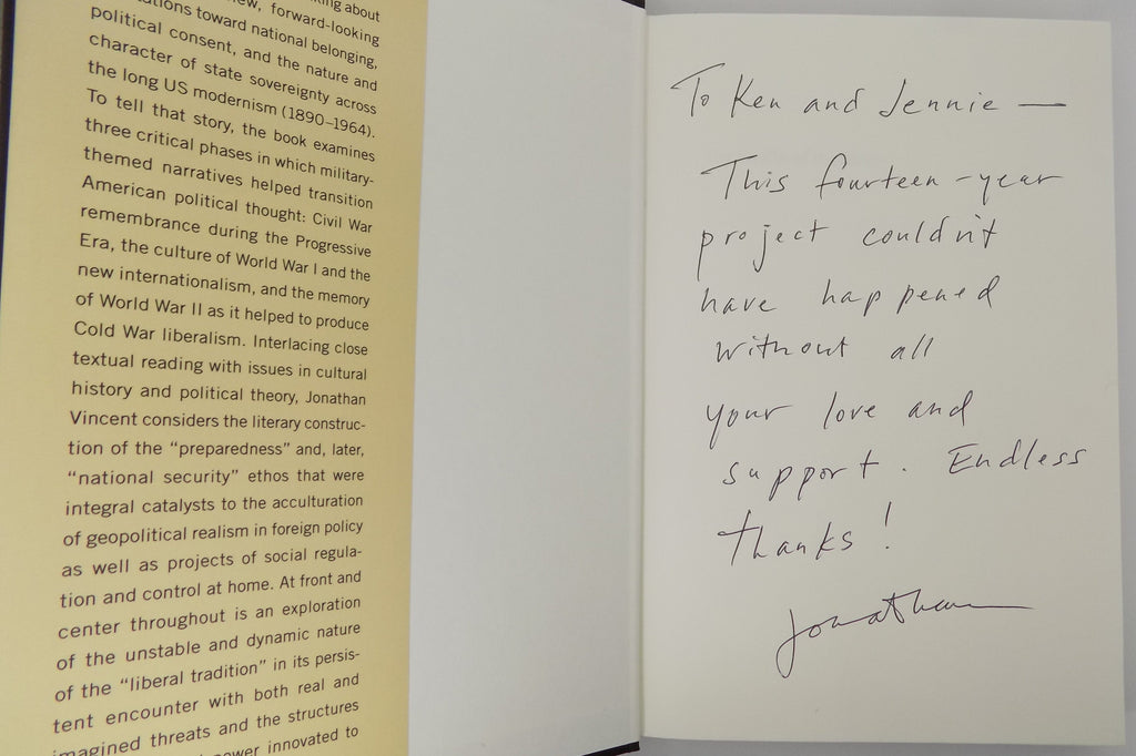 The Health of the State by Jonathan Vincent | Signed 1st Edition