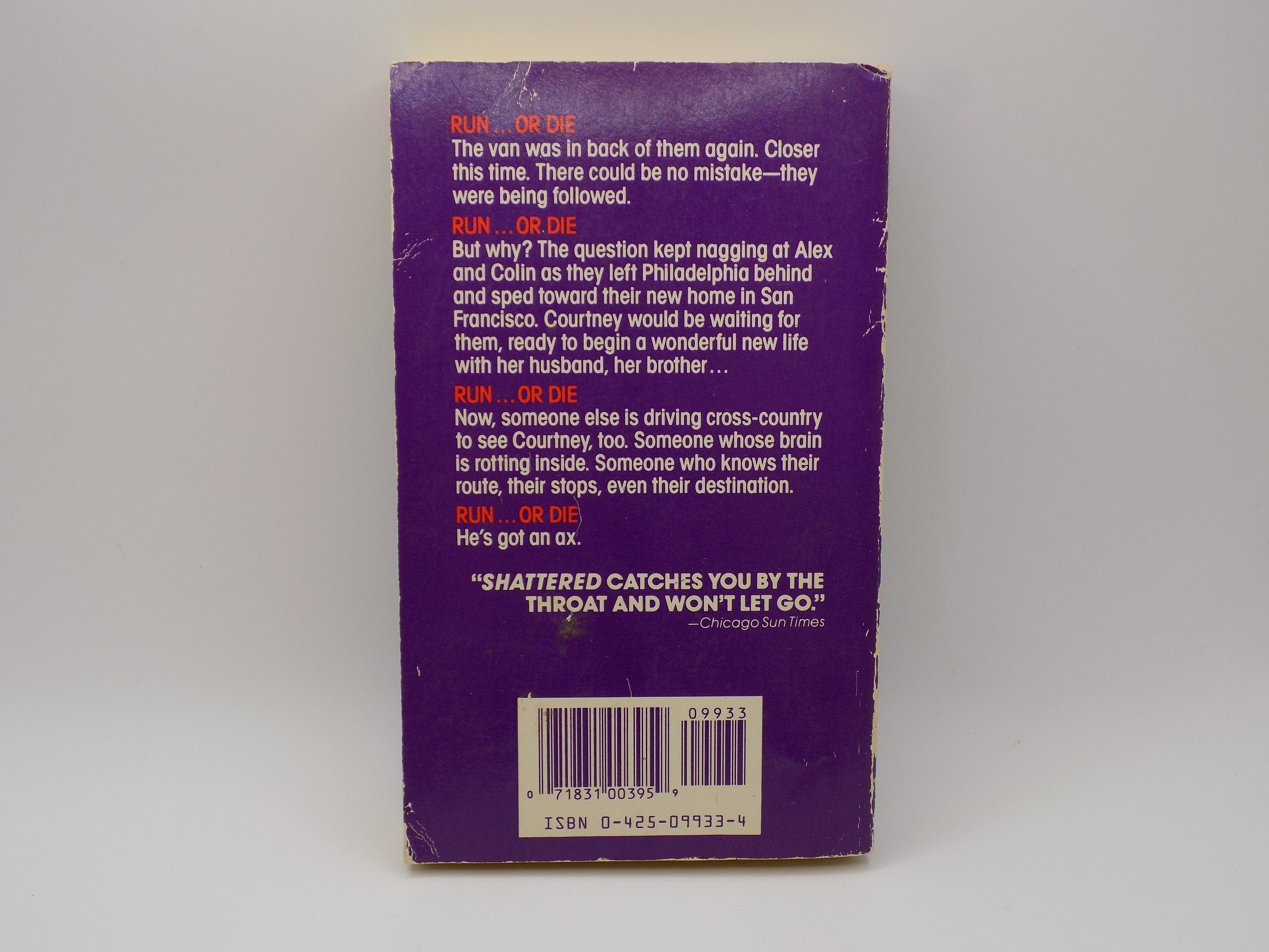 Shattered by Dean R. Koontz | Berkley Edition, 1985