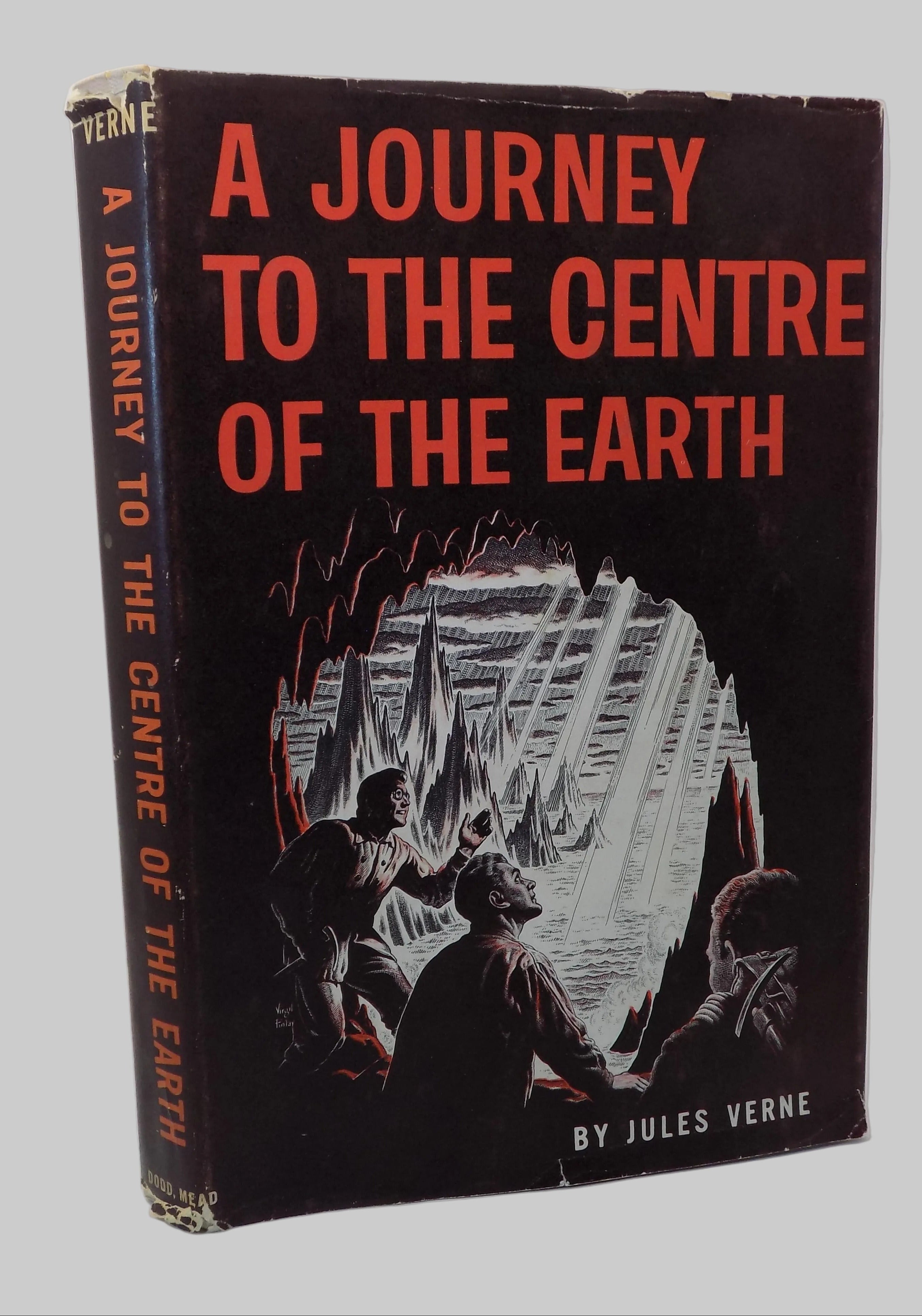 A Journey To The Centre Of The Earth by Jules Verne |1959, Hardcover B.C.E.