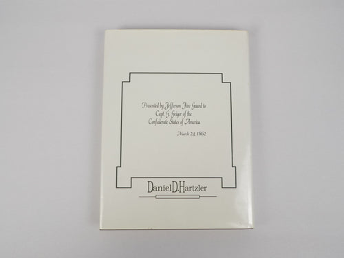 Confederate Presentation & Inscribed Swords & Revolvers by Daniel D. Hartzler | Olde Soldiers Books, Inc., 1988