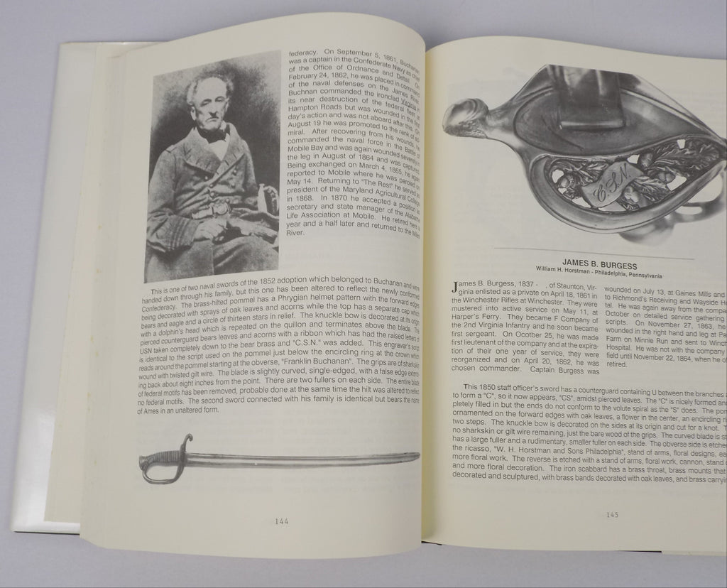 Confederate Presentation & Inscribed Swords & Revolvers by Daniel D. Hartzler | Olde Soldiers Books, Inc., 1988