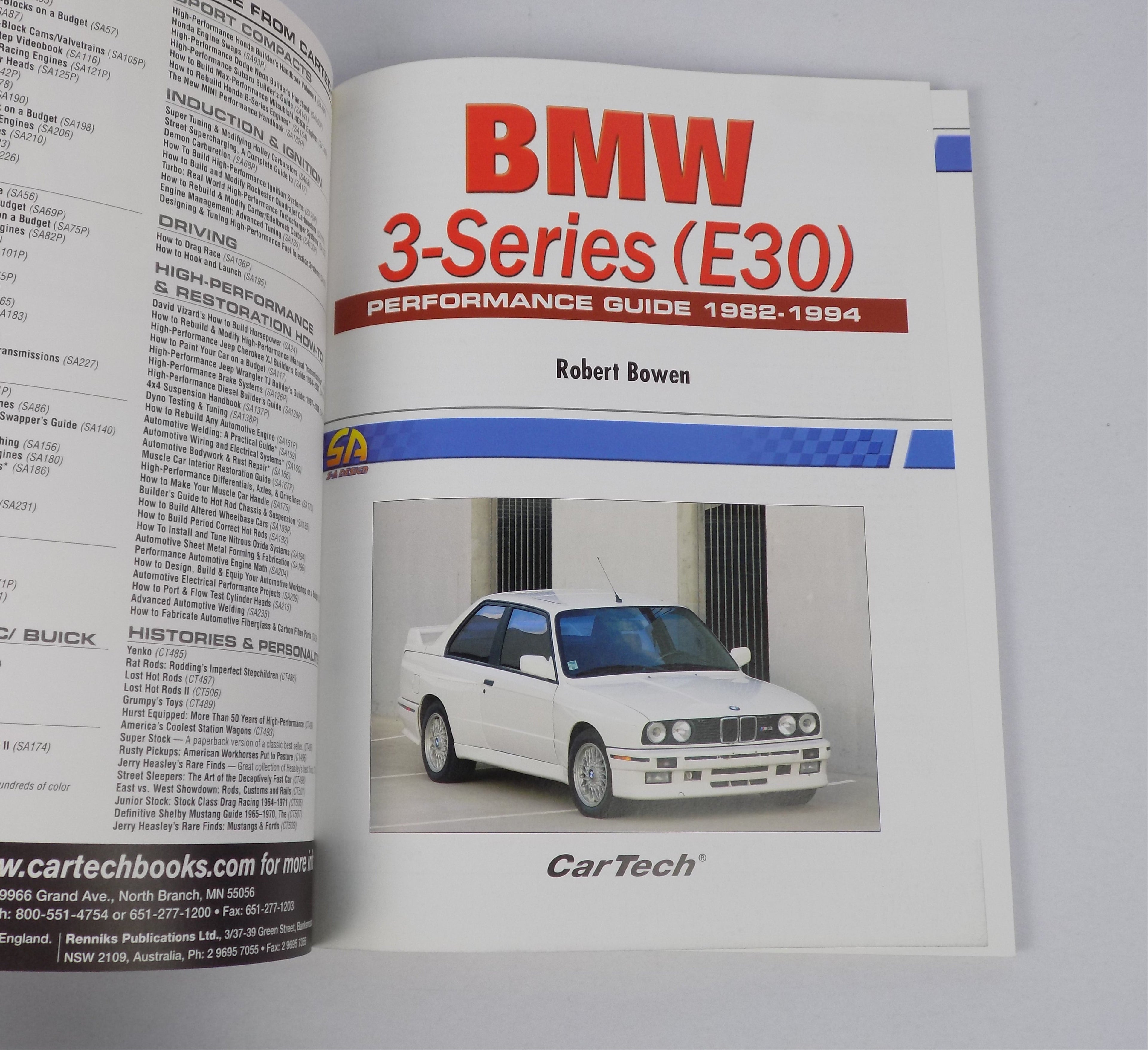 BMW 3-Series (E30) Performance Guide 1982-1994