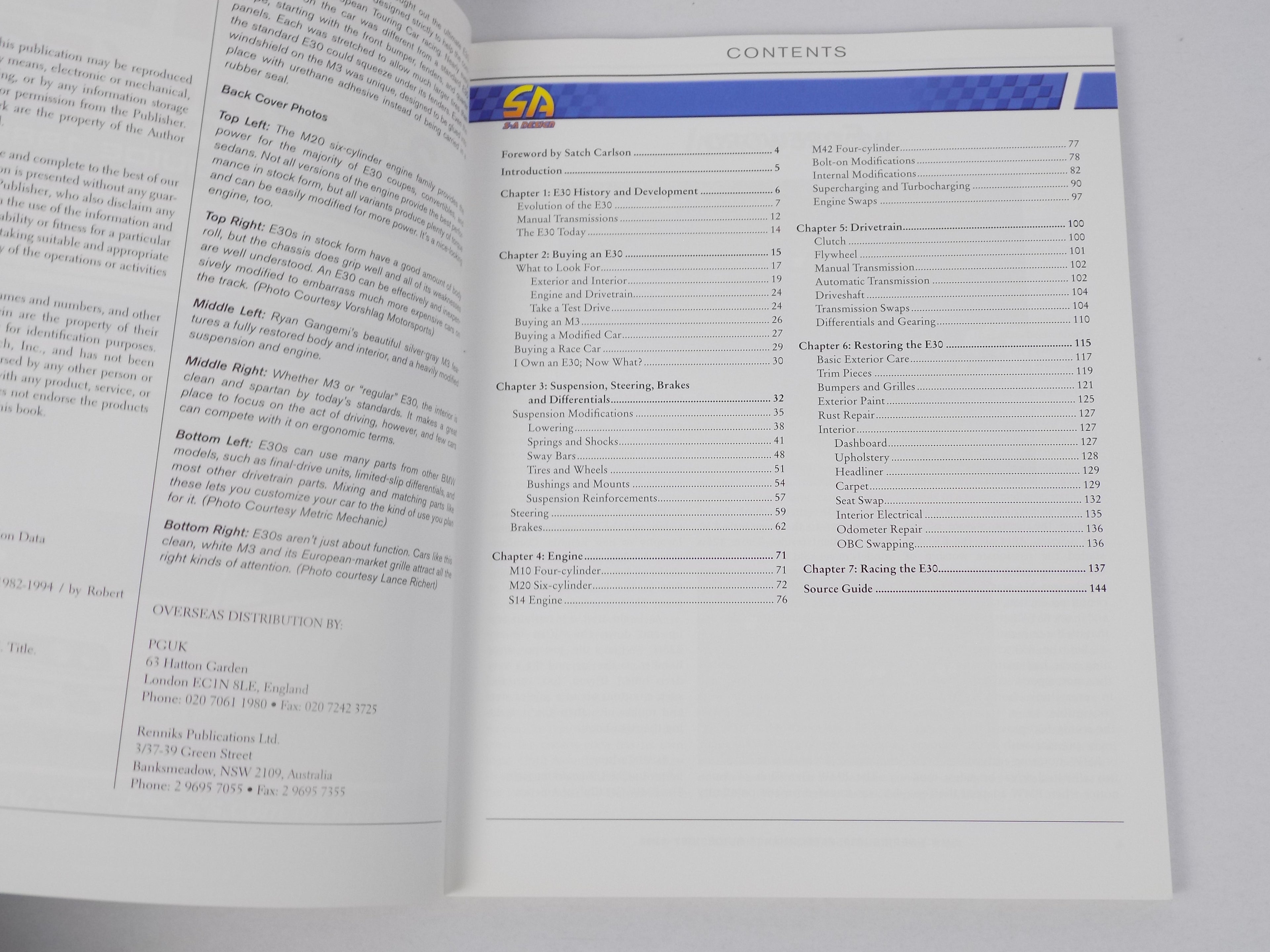 BMW 3-Series (E30) Performance Guide 1982-1994