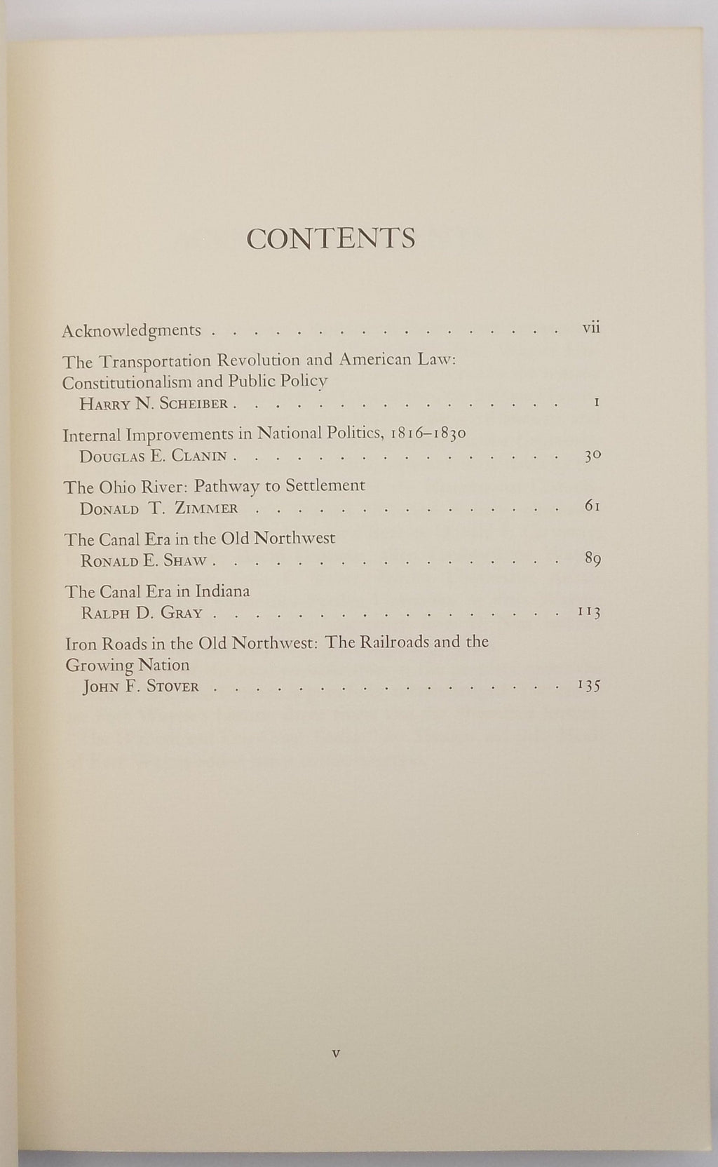 Transportation and the Early Nation | Indiana Historical Society, 1982