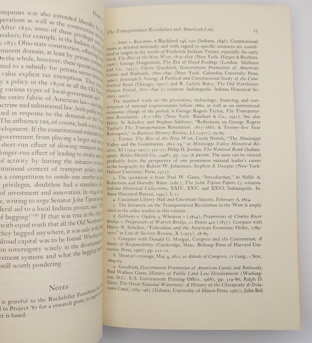 Transportation and the Early Nation | Indiana Historical Society, 1982