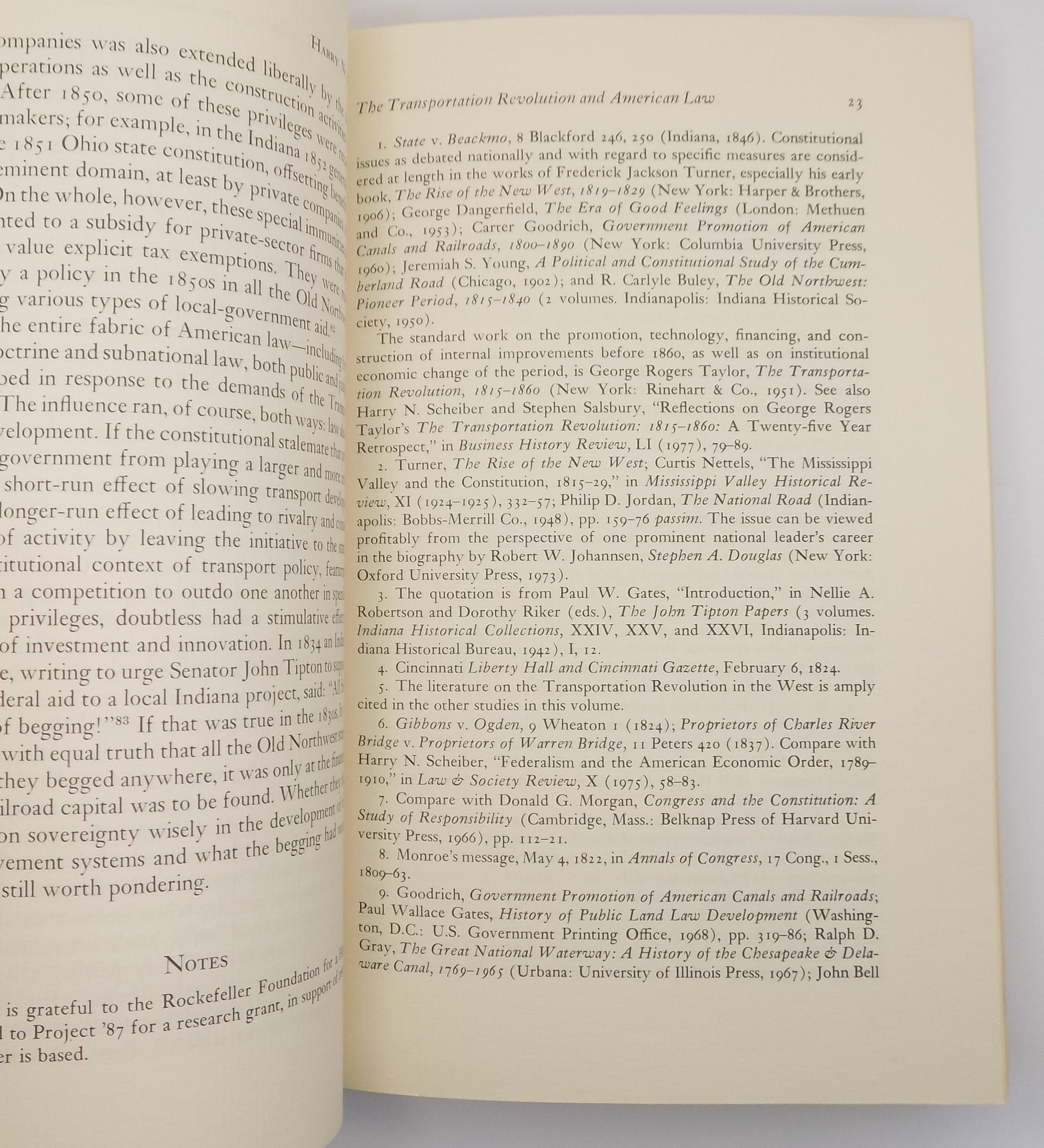 Transportation and the Early Nation | Indiana Historical Society, 1982