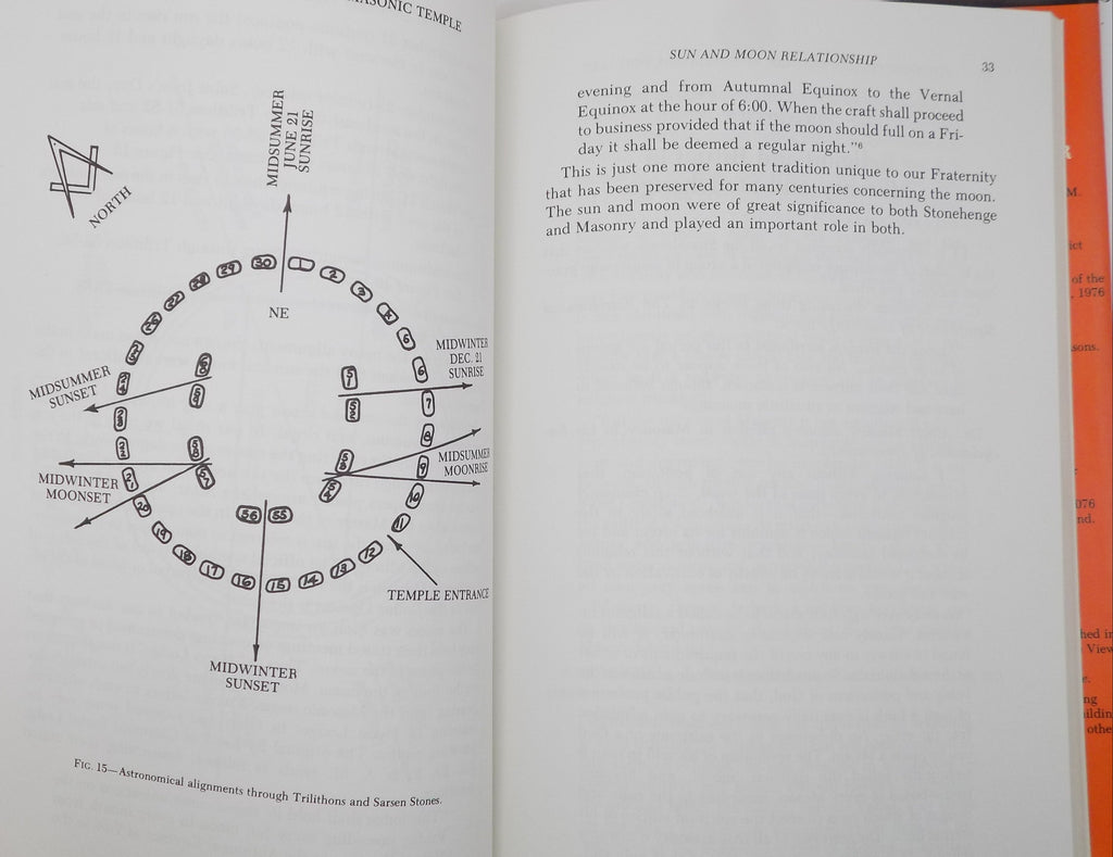 Stonehenge: An Ancient Masonic Temple by Russell Herner | SIGNED!