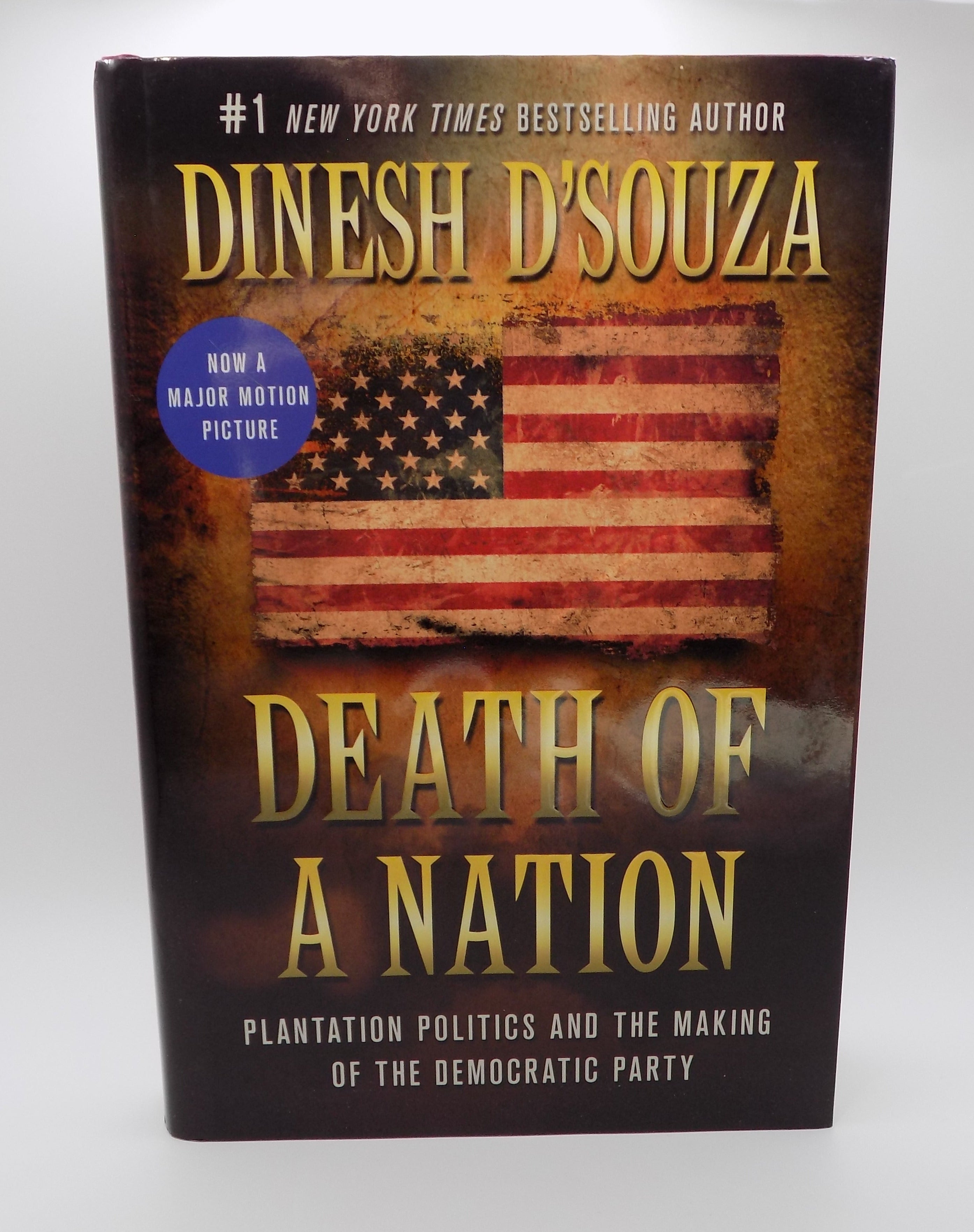Death of a Nation by Dinesh D'Souza | Tipped-in Signature