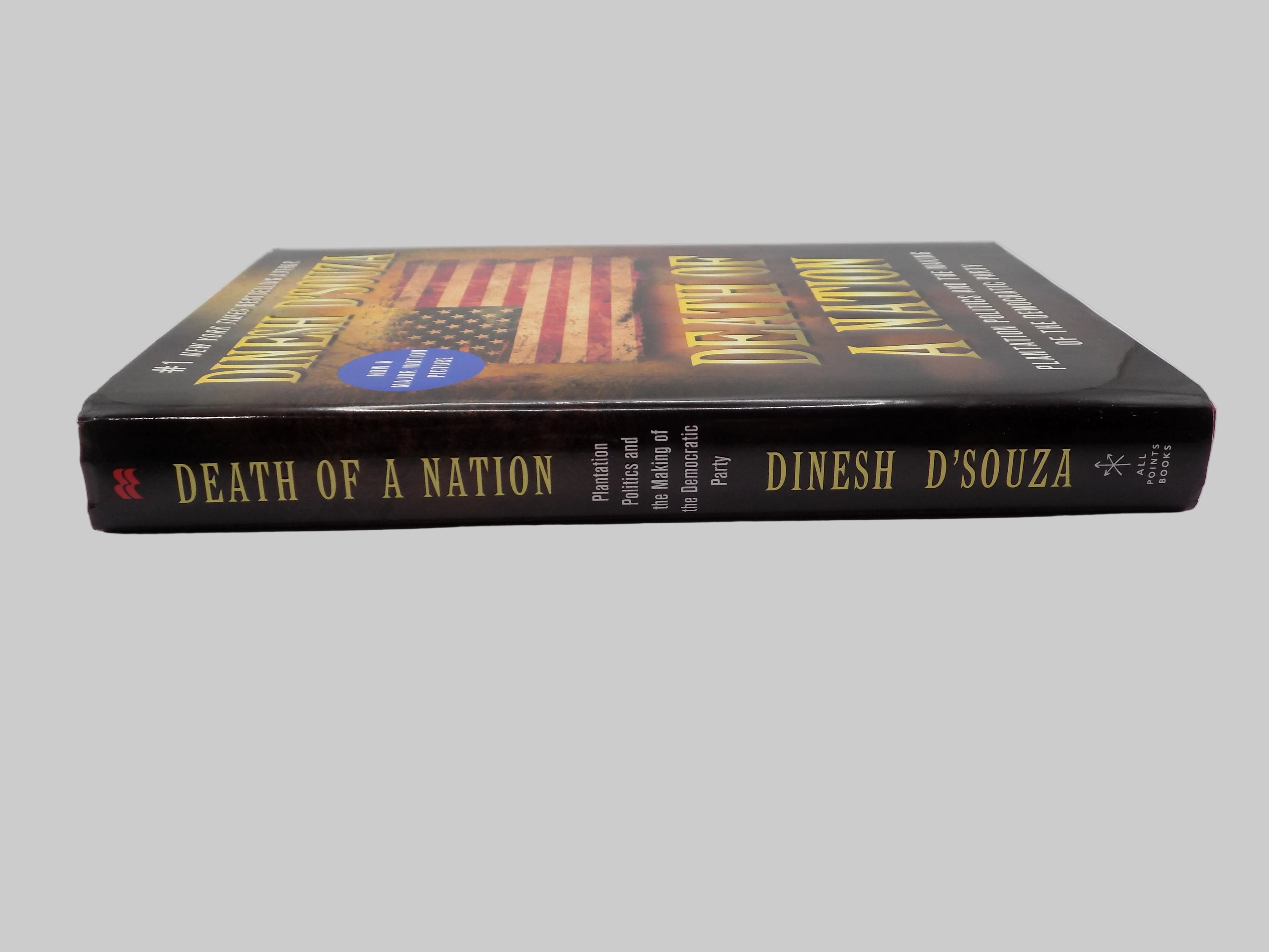 Death of a Nation by Dinesh D'Souza | Tipped-in Signature