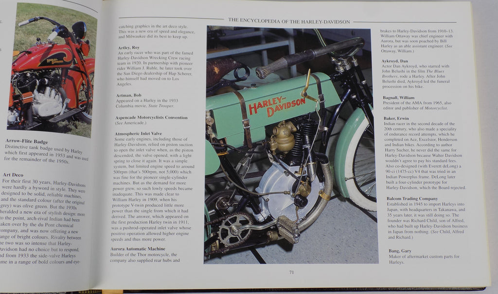The Encyclopedia of the Harley-Davidson | Easton Press, Leather Bound