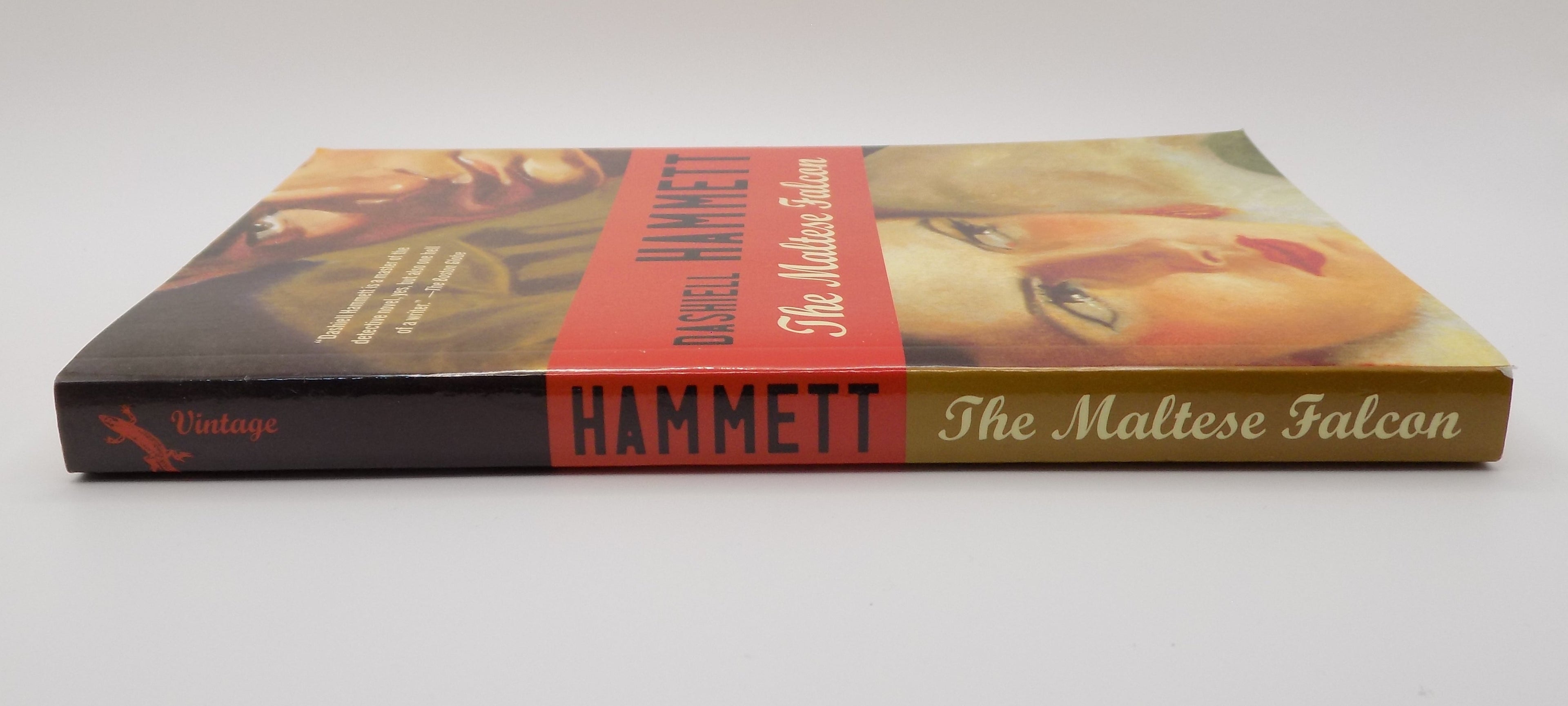 The Maltese Falcon by Dashiell Hammet | Vintage Crime/Black Lizard Edition