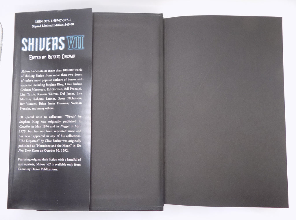 Shivers VII by Richard Chizmar [Signed Limited 1st Edition] Cemetery Dance, 2013