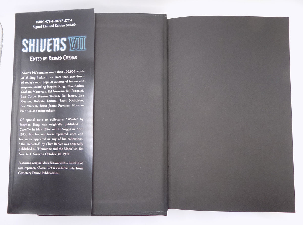 Shivers VII by Richard Chizmar [Signed Limited 1st Edition] Cemetery Dance, 2013