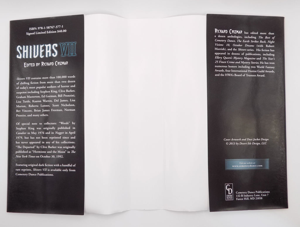 Shivers VII by Richard Chizmar [Signed Limited 1st Edition] Cemetery Dance, 2013