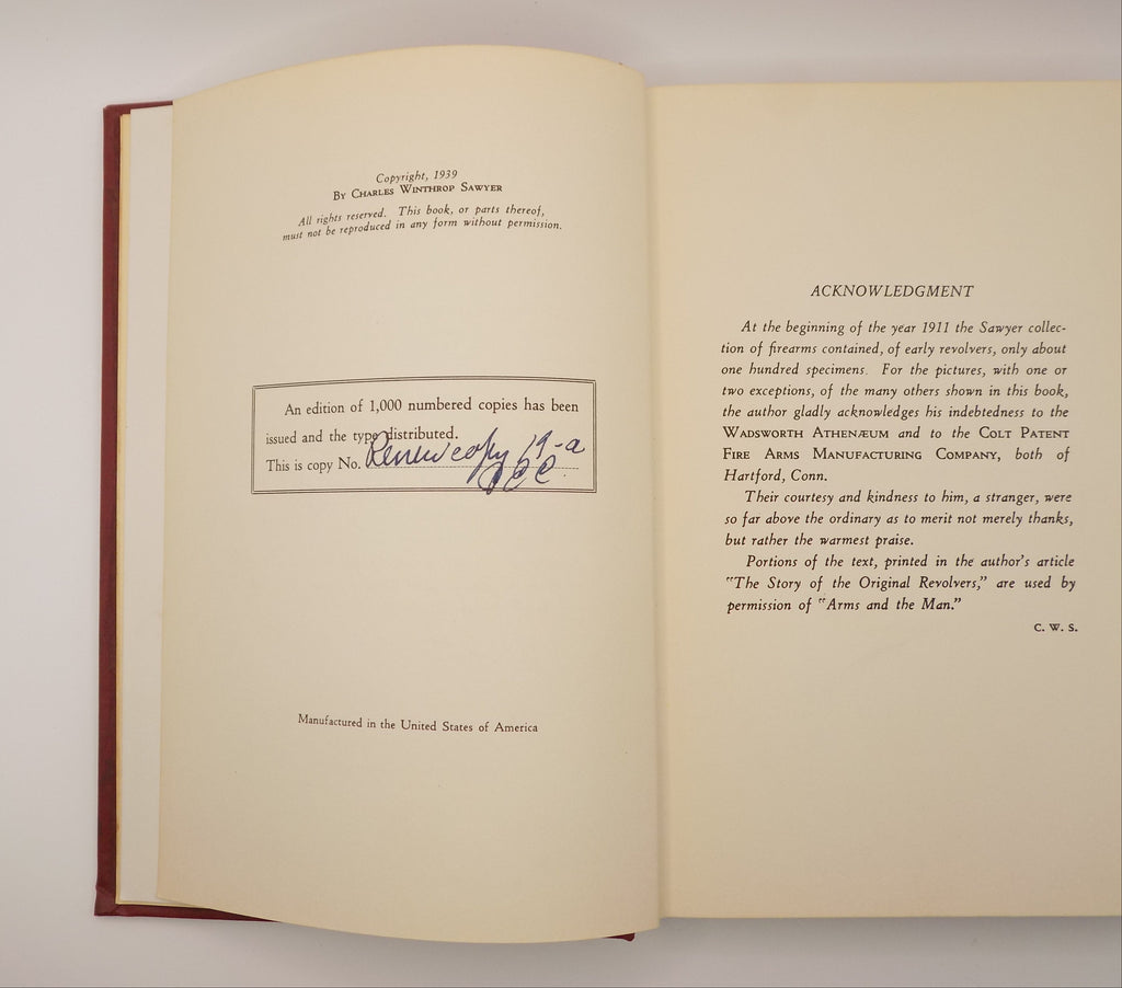 Firearms in American History Volumes I&II | SIGNED by Publisher & Limited Edition