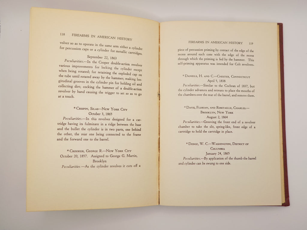 Firearms in American History Volumes I&II | SIGNED by Publisher & Limited Edition