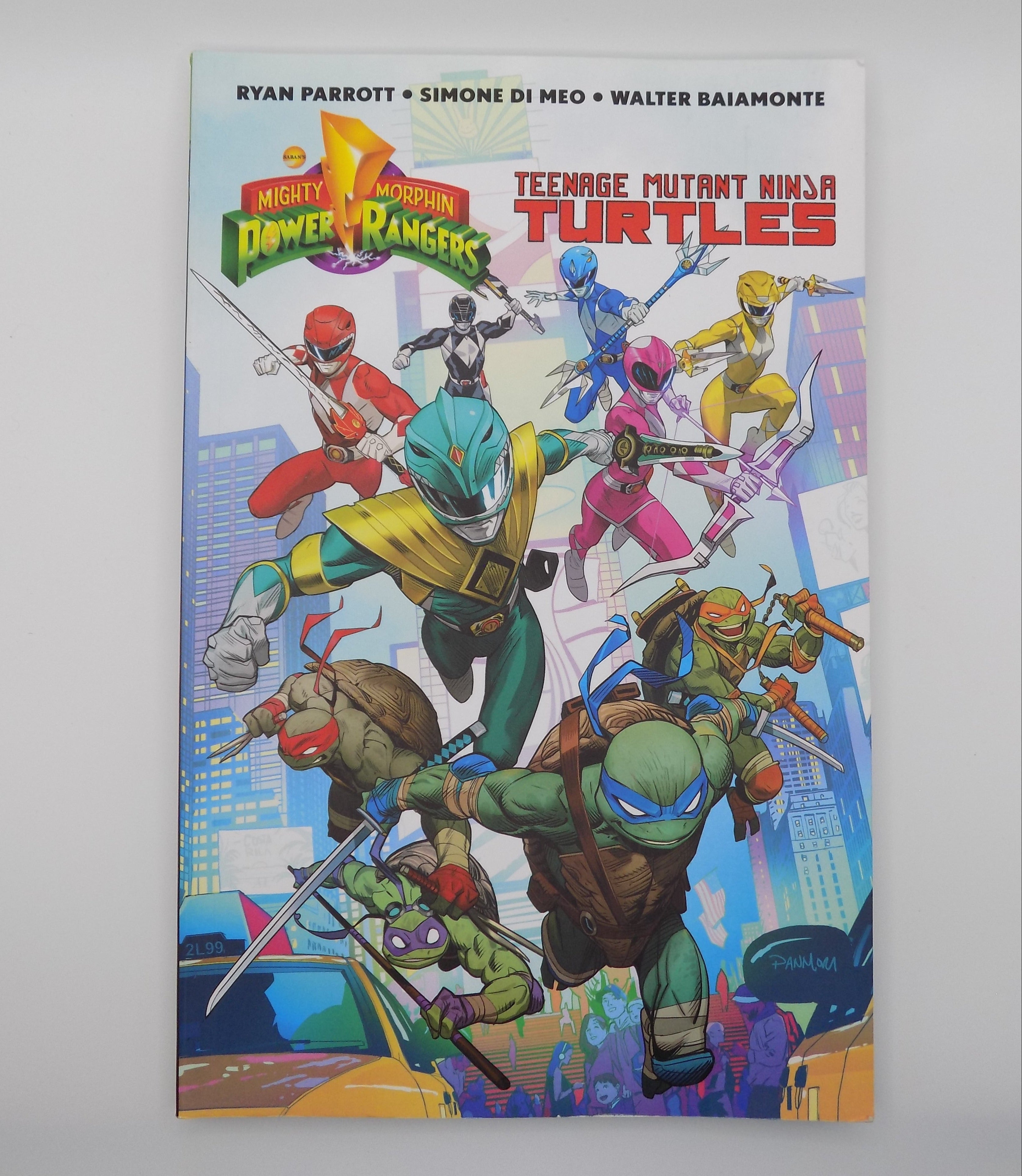 Mighty Morphin Power Rangers / Teenage Mutant Ninja Turtles | Ryan Parrott | BOOM! Studios 2020 | Trade Paperback