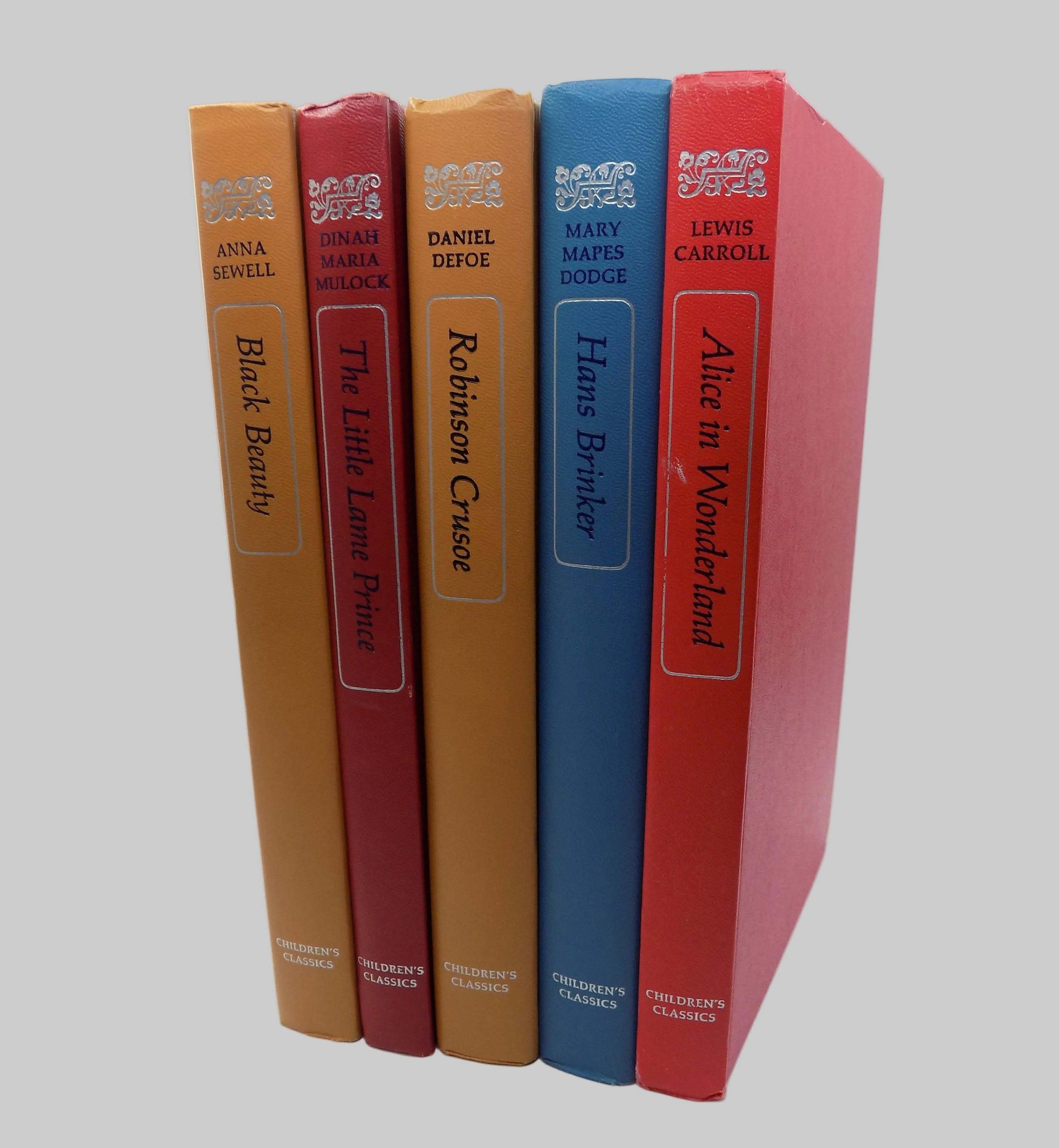 Children's Classic Book Lot of 5| Nelson Doubleday| Alice In Wonderland