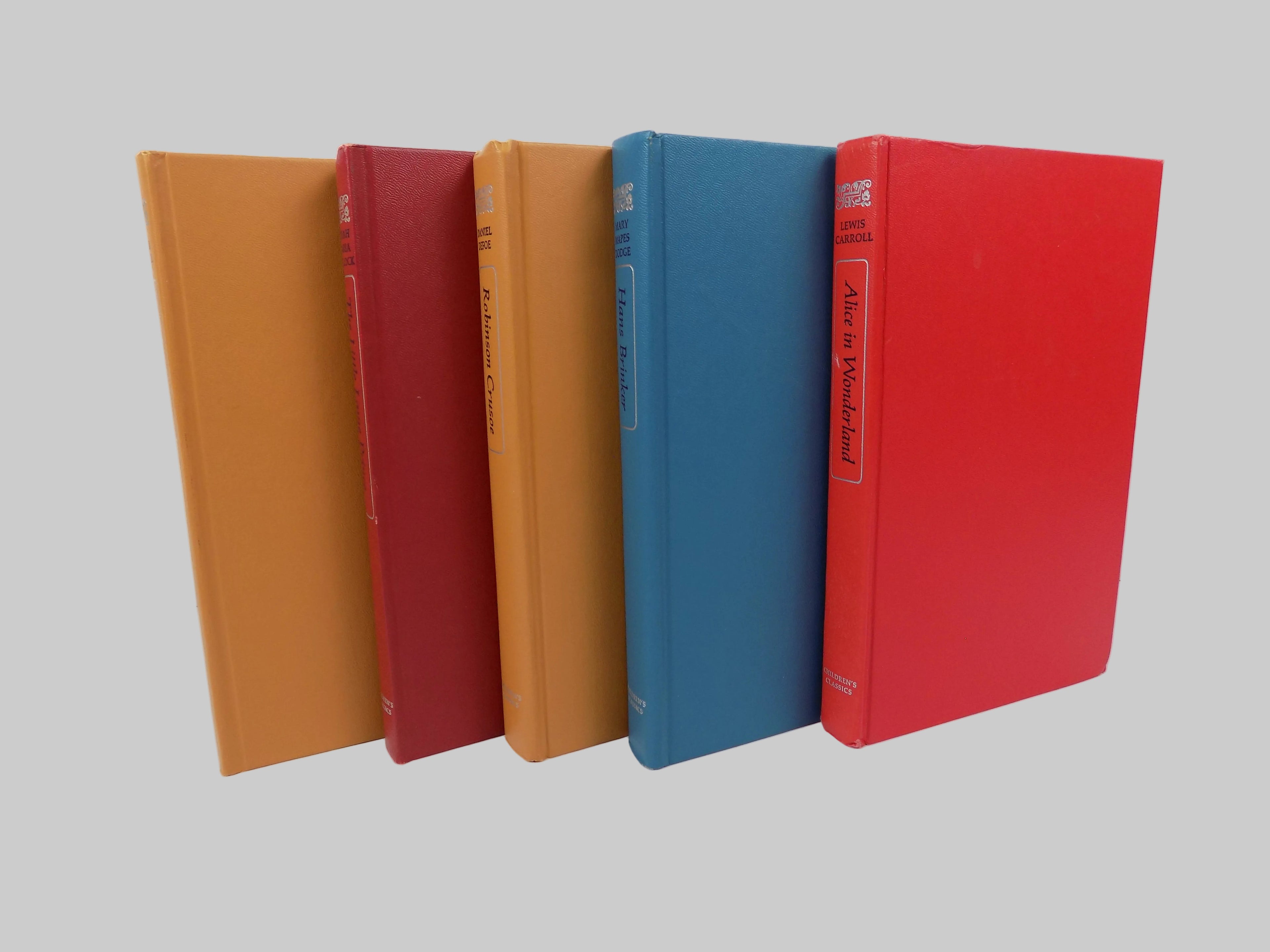 Children's Classic Book Lot of 5| Nelson Doubleday| Alice In Wonderland