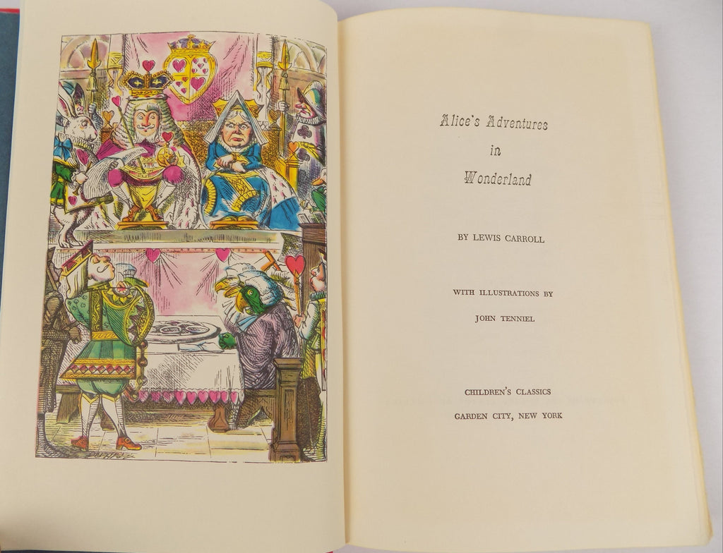 Children's Classic Book Lot of 5| Nelson Doubleday| Alice In Wonderland