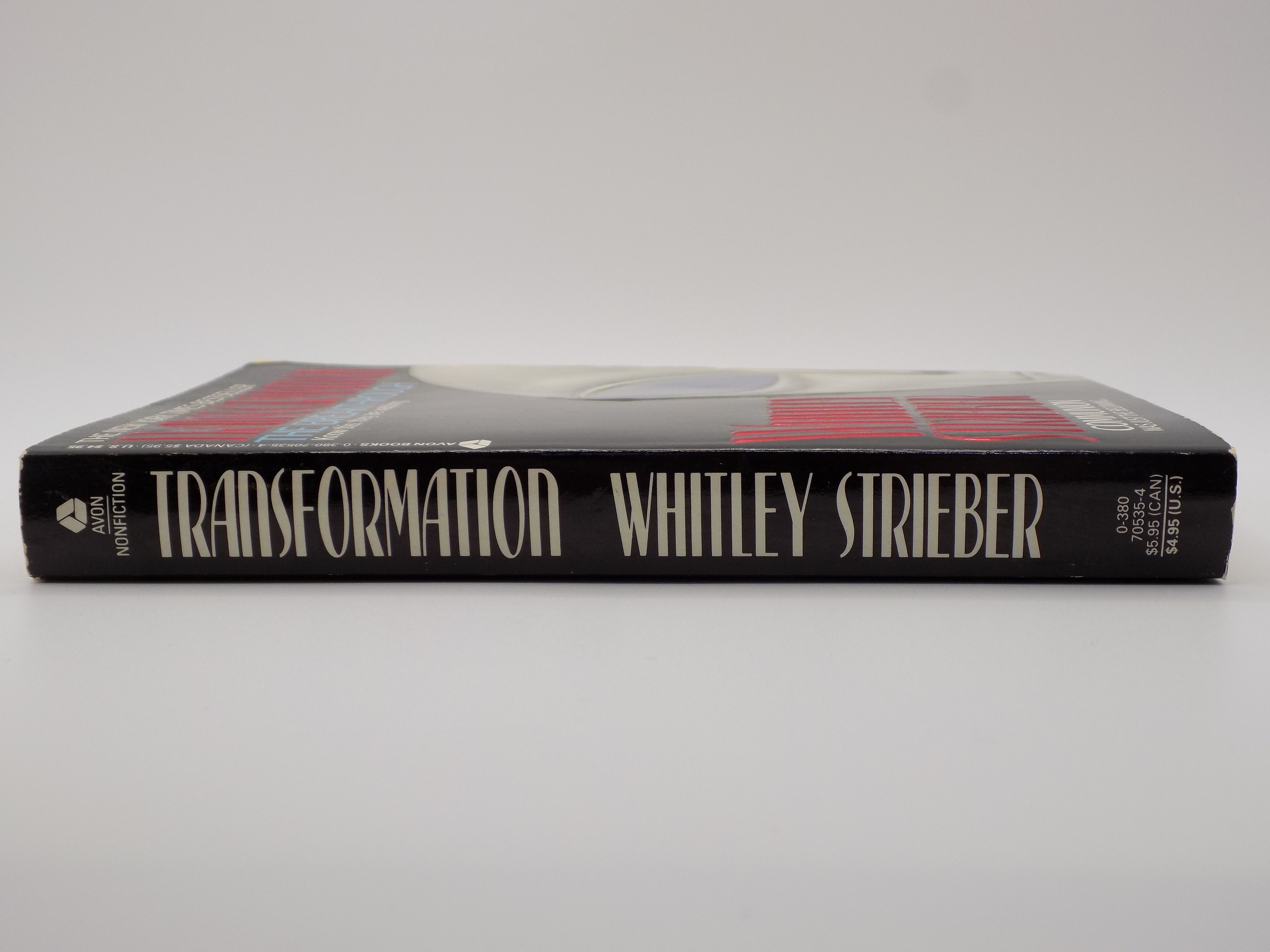 Transformation The Breakthrough by Whitley Strieber | 1989