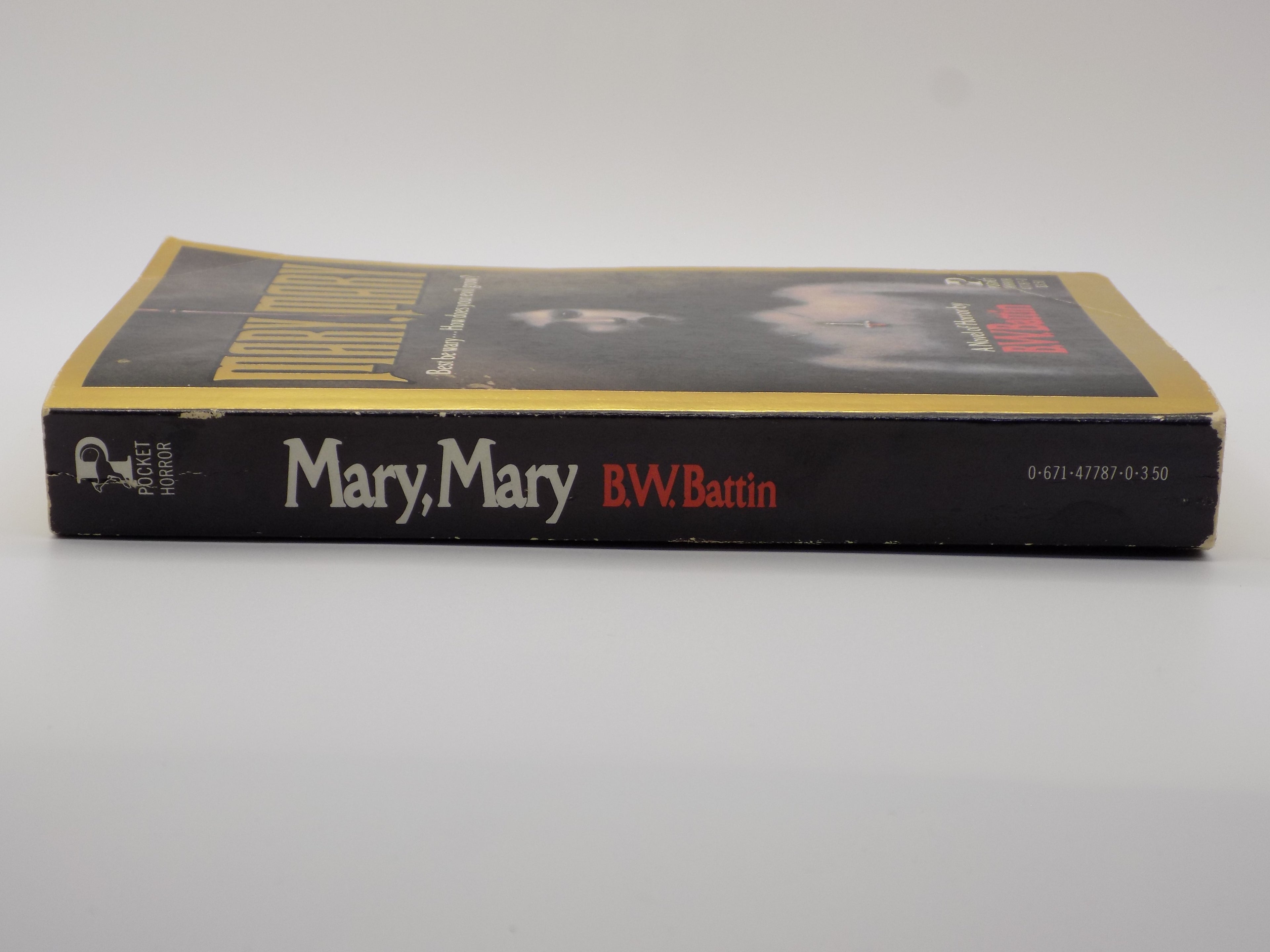 Mary, Mary by B.W. Battin | Pocket Horror, 1st Printing 1985