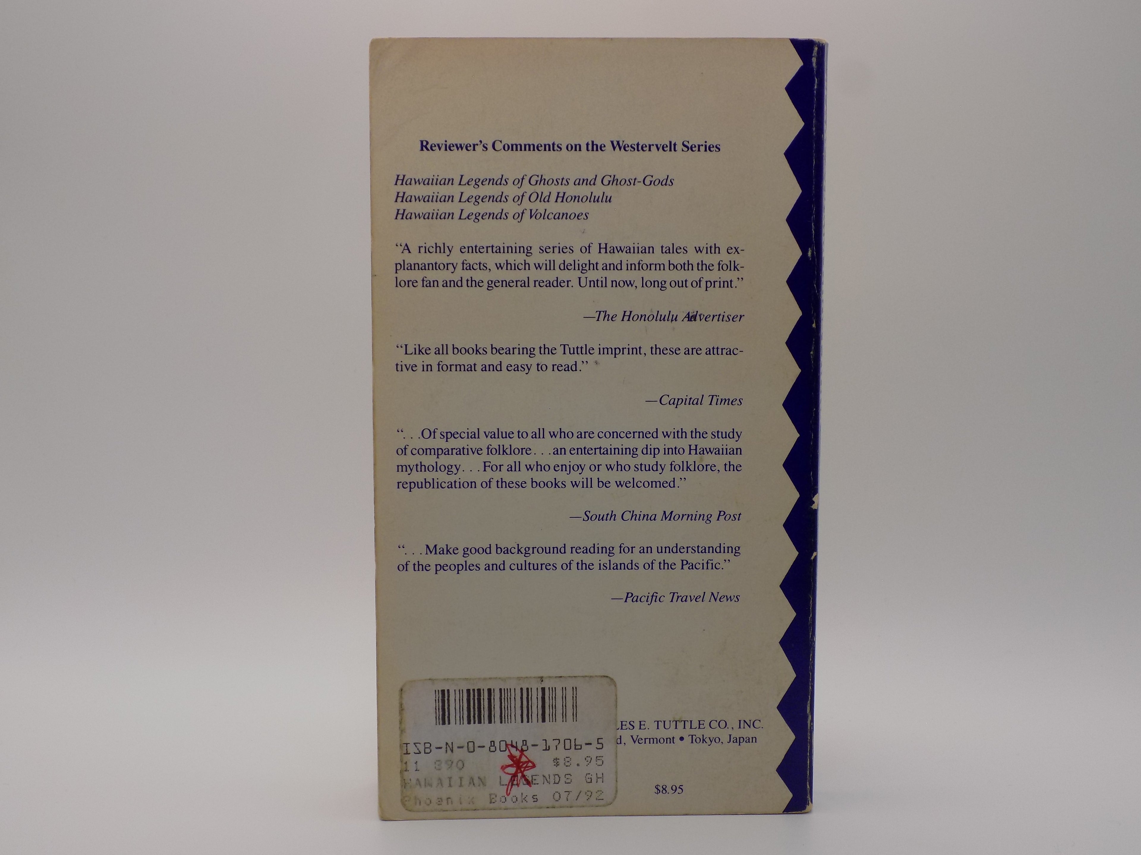 Hawaiian Legends of Ghosts and Ghost-Gods (Hawaiian Classic Reprints)