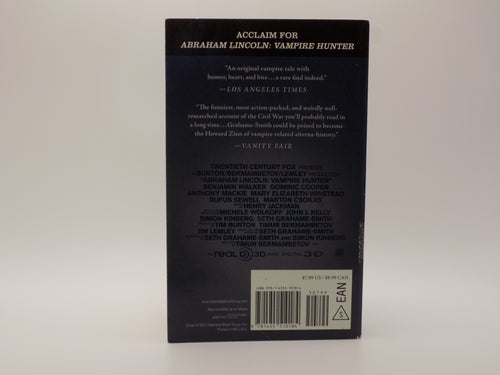 Abraham Lincoln Vampire Hunter by Seth Grahame-Smith | Media Tie-In 2012
