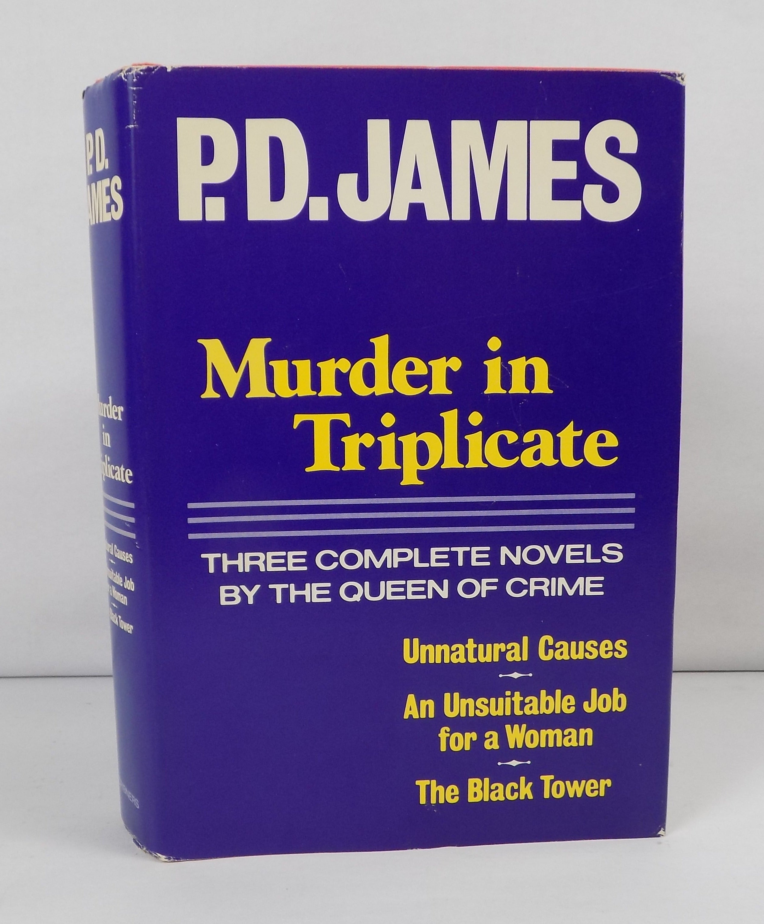 Murder in Triplicate by P. D. James · Macmillan Co. · 1982, B.C.E.