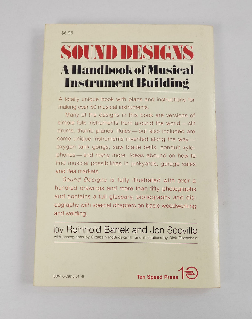 Sound Designs by Reinhold Banek · Ten Speed Press · 1980