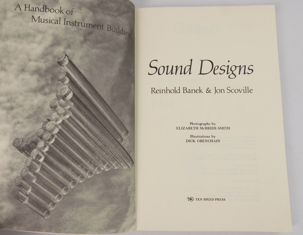Sound Designs by Reinhold Banek · Ten Speed Press · 1980