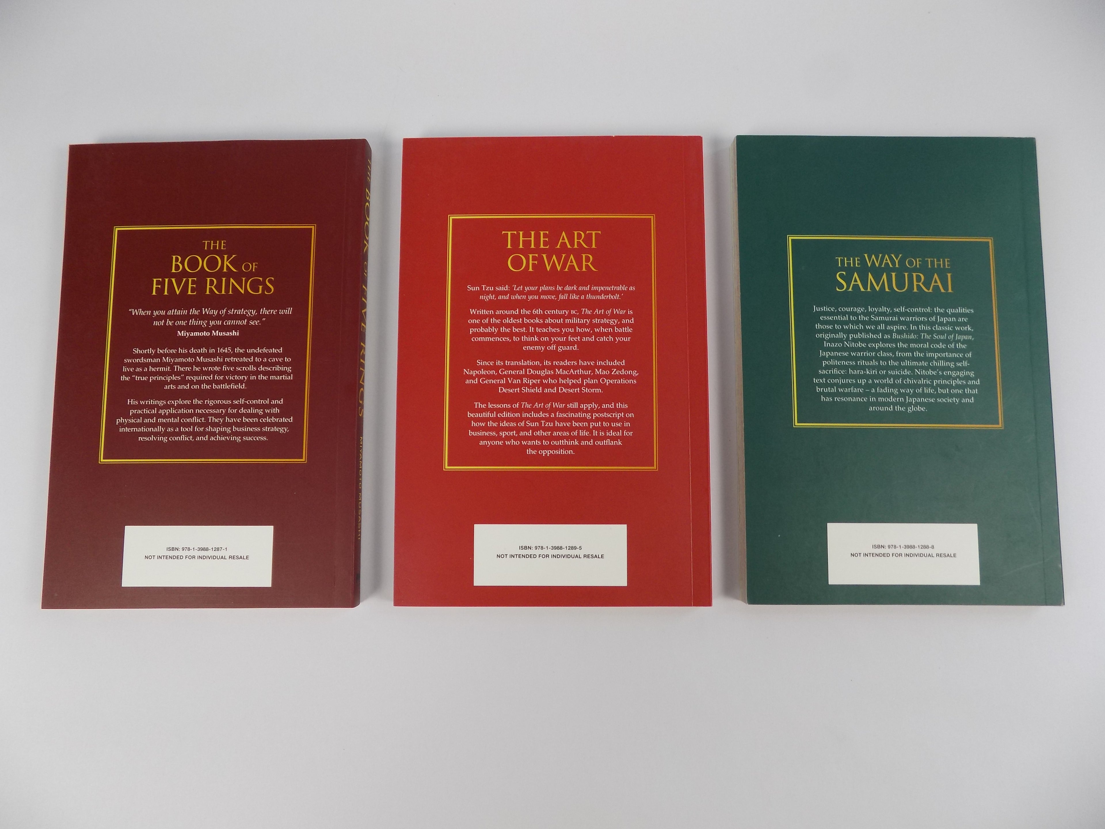 The Way of the Warrior · 3 Volume Set · Arcturus Books ·2021