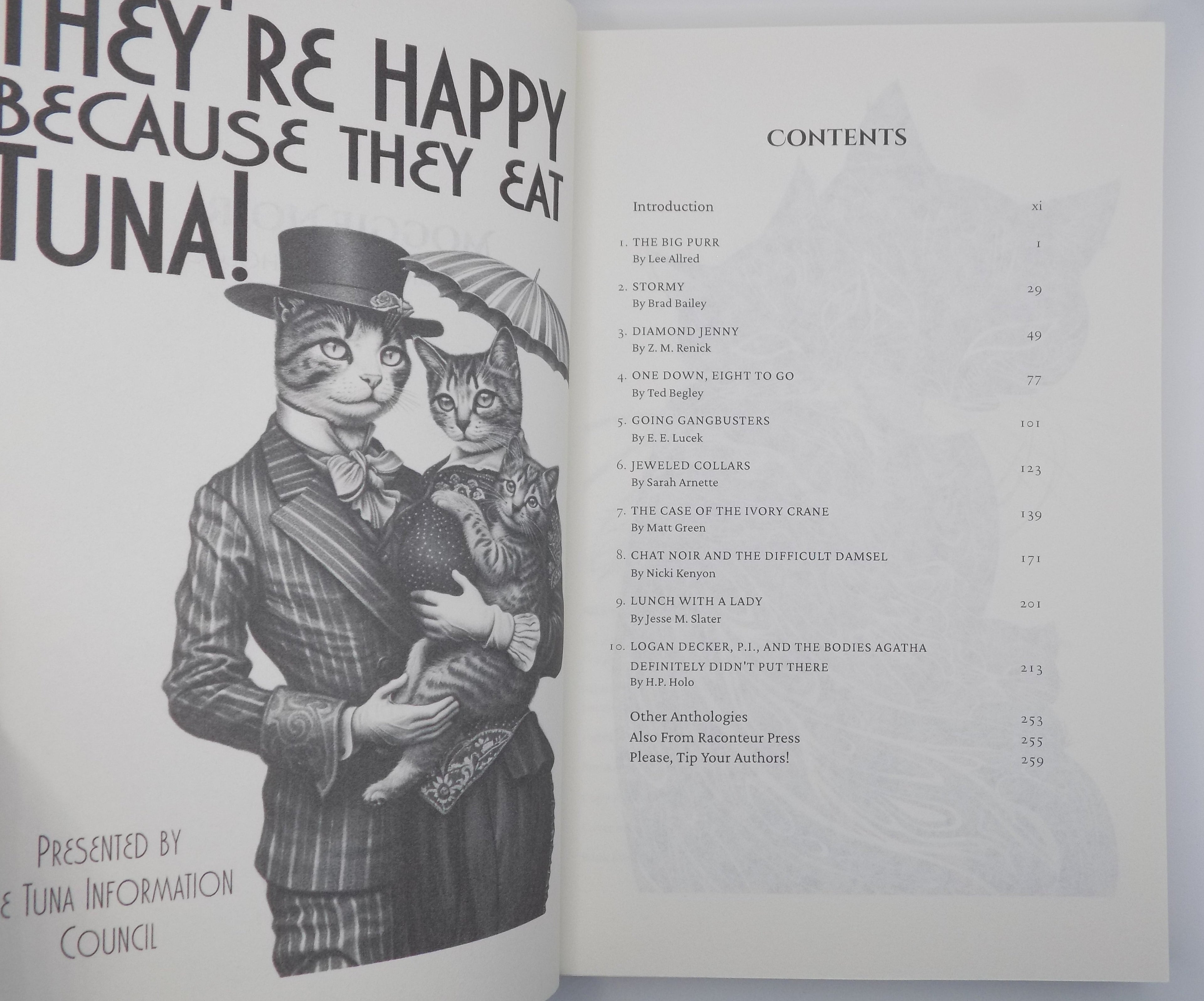 Moggie Noir: Alley Cat Alibi edited by Rita Beeman · Raconteur Press. 2024