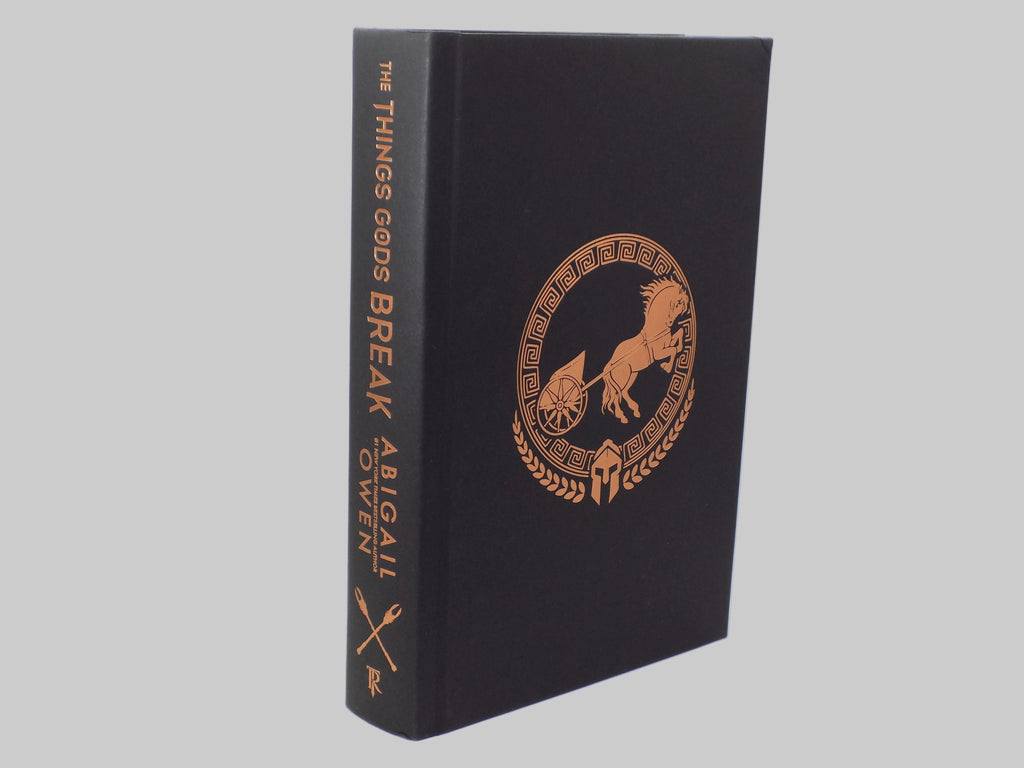 The Things Gods Break by Abigail Owen · Entangled Press · 1st Edition/ 1st Printing