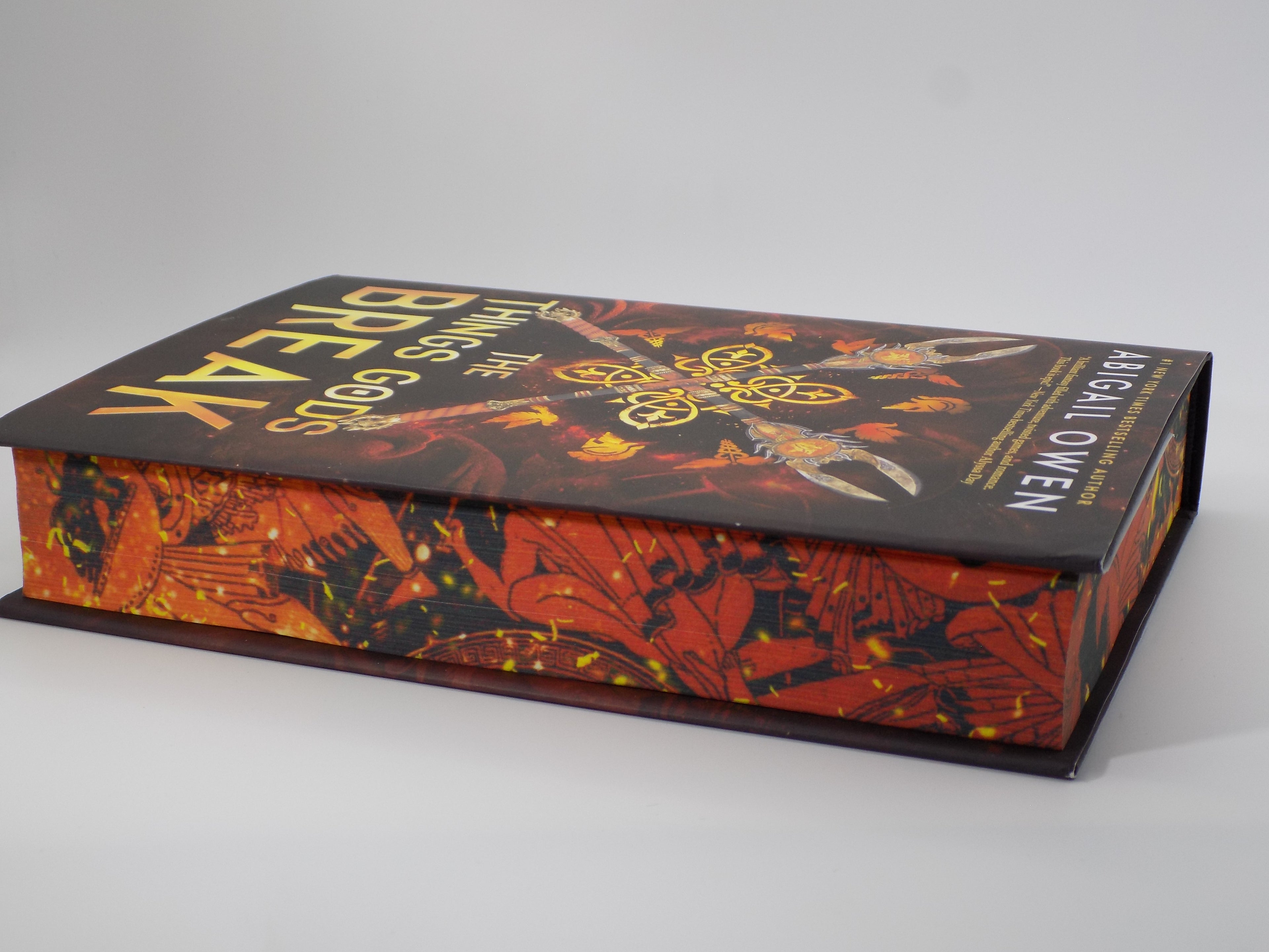 The Things Gods Break by Abigail Owen · Entangled Press · 1st Edition/ 1st Printing