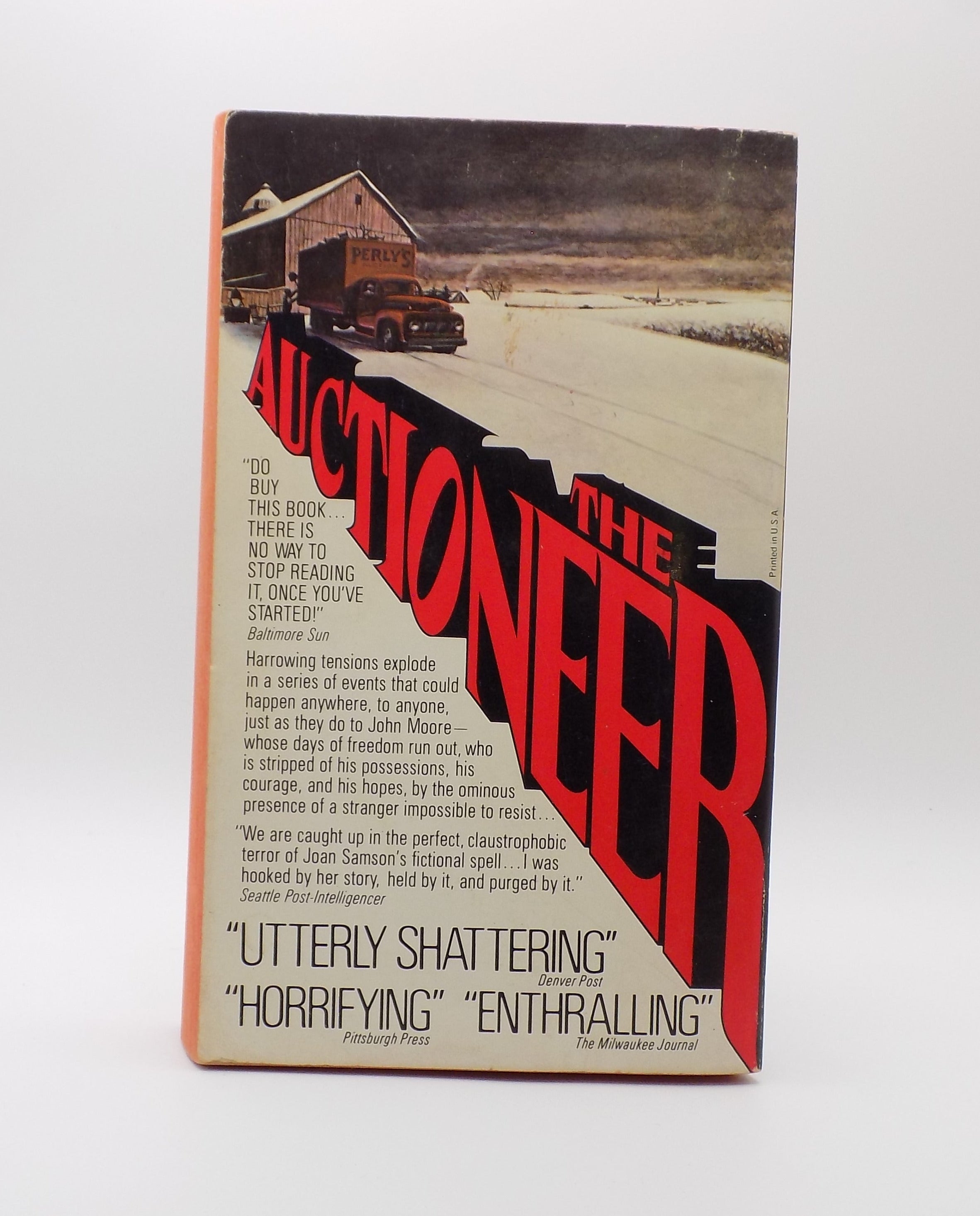 The Auctioneer by Joan Samson [Avon, 1977] Paperback from Hell