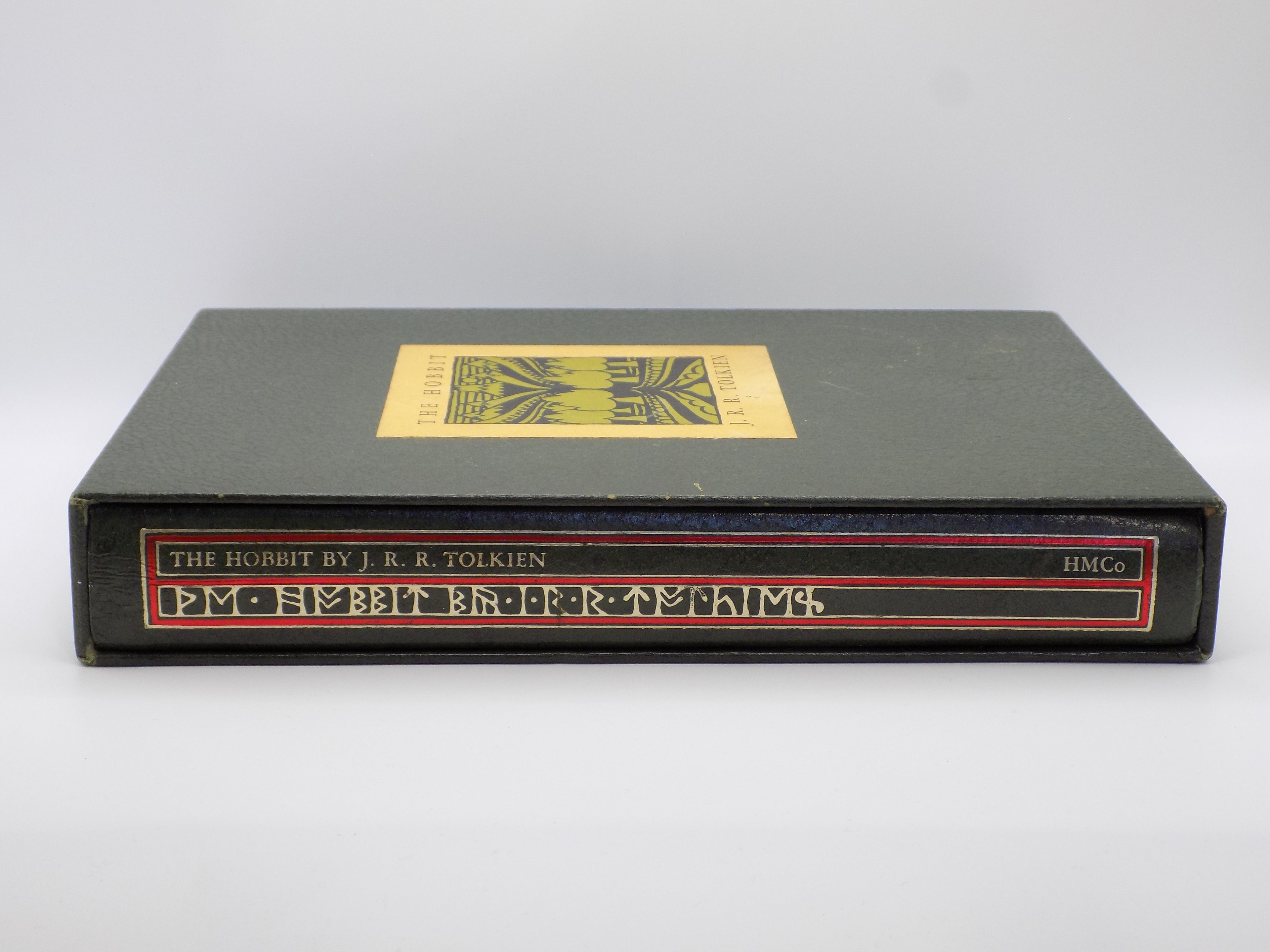 The Hobbit (or There and Back Again) by J.R. Tolkien [Houghton Mifflin, 1973]