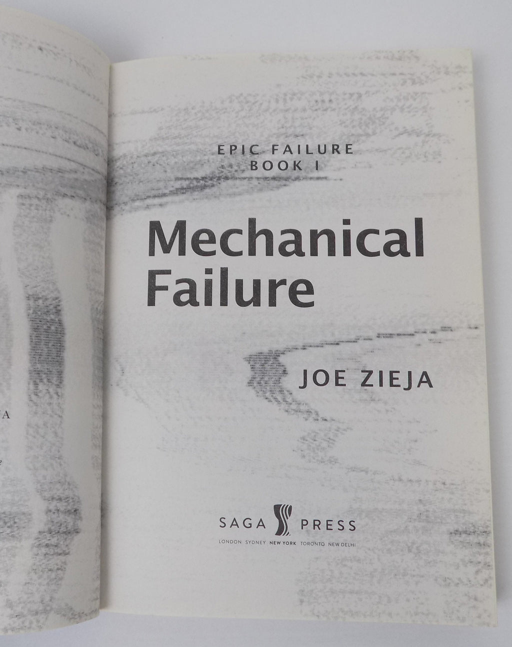 Mechanical Failure by Joe Zieja · Saga Press, 2016