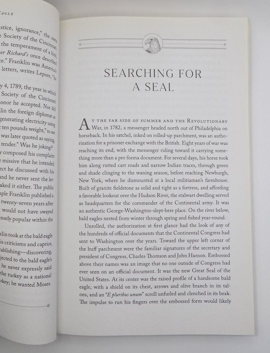 The Bald Eagle by Jack E. Davis · Liveright, 2022 · Advance Reader Copy