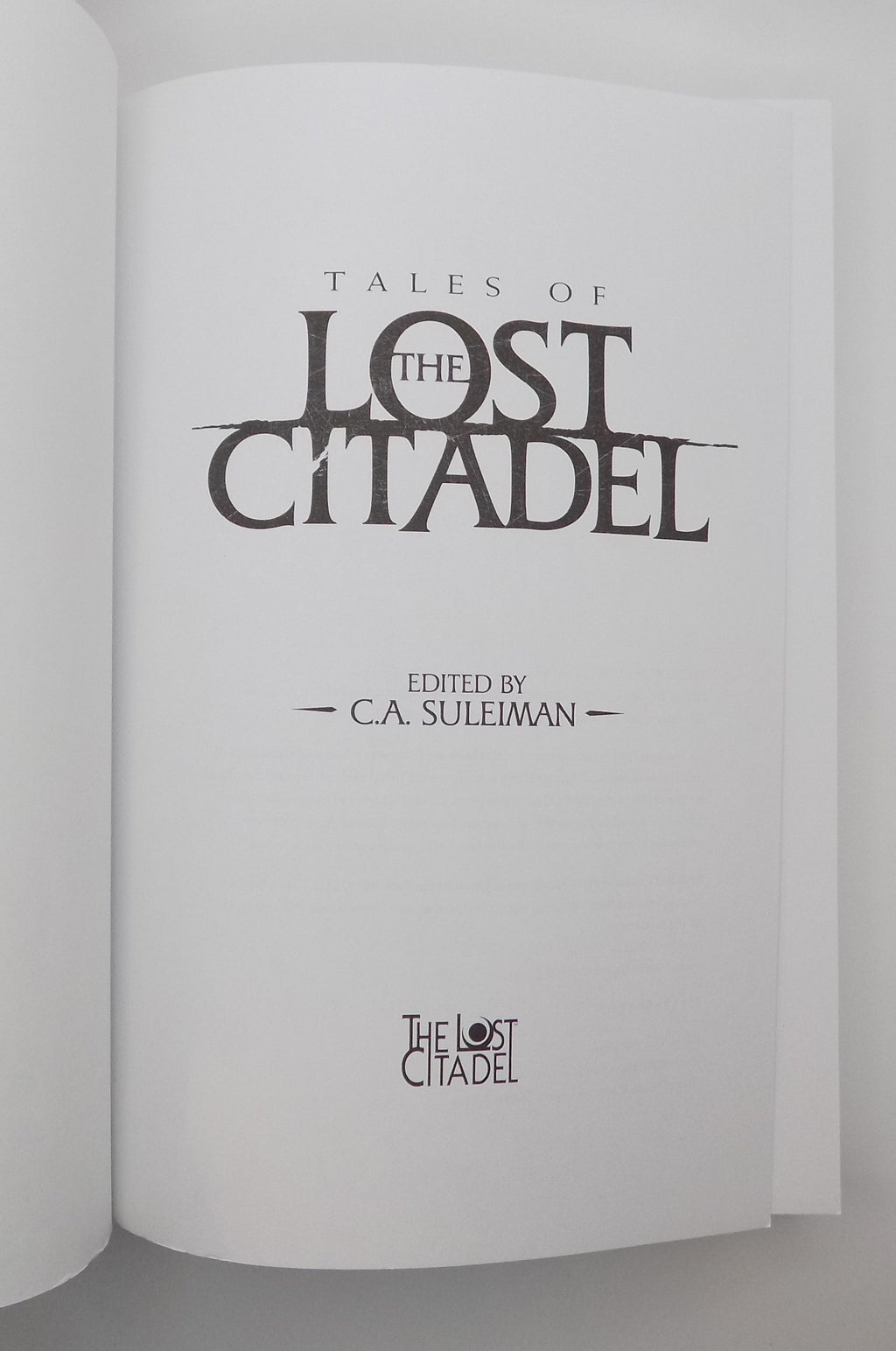 Tales of The Lost Citadel by C.A. Suleiman · Nisaba Press, 2016 · Anthology