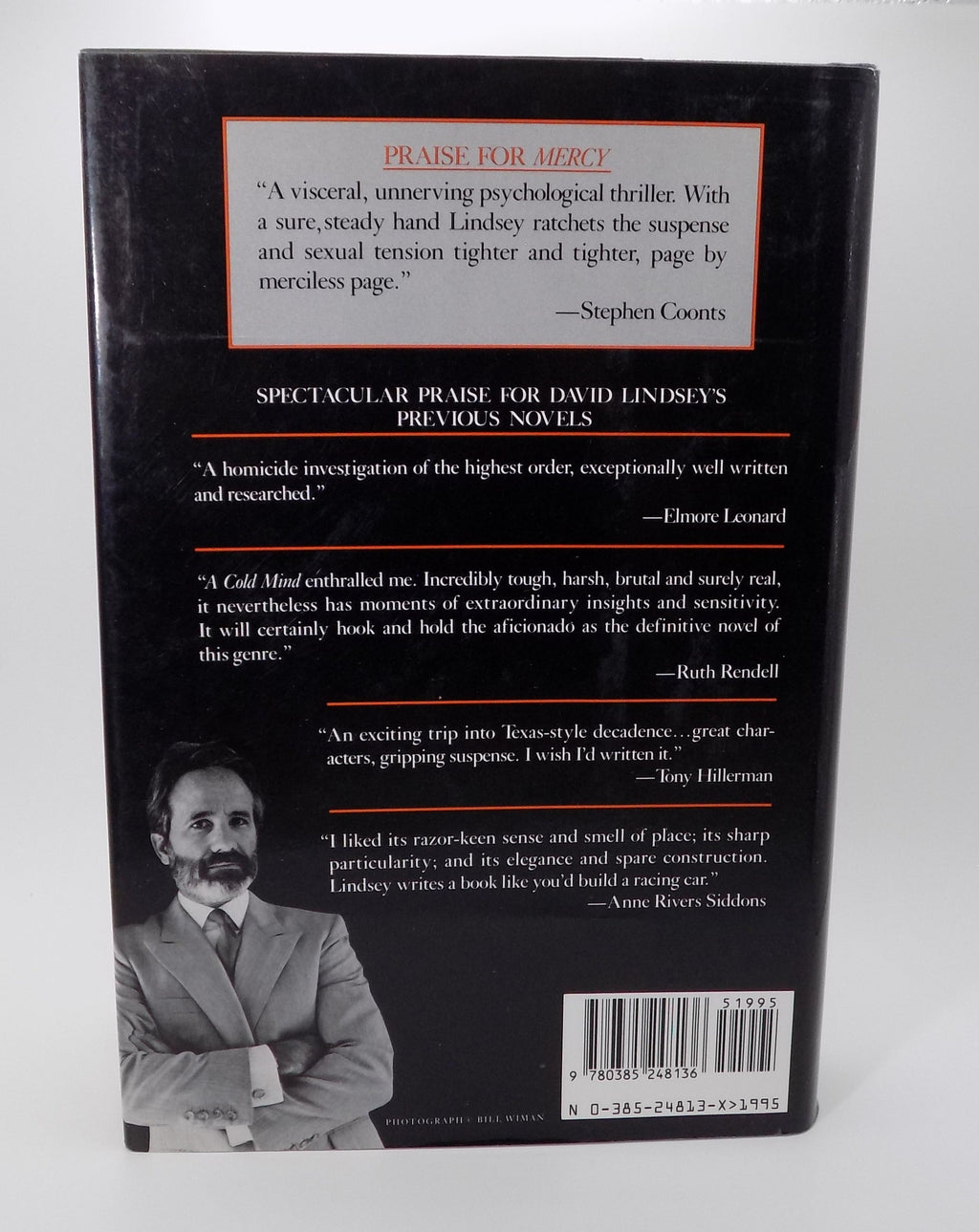 Mercy by David Lindsey · Doubleday, 1990 · First Edition