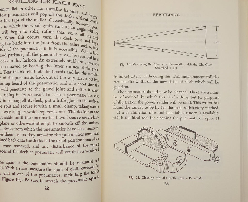 Rebuilding The Player Piano by Larry Givens · Vestal Press, 1972 8th Printing